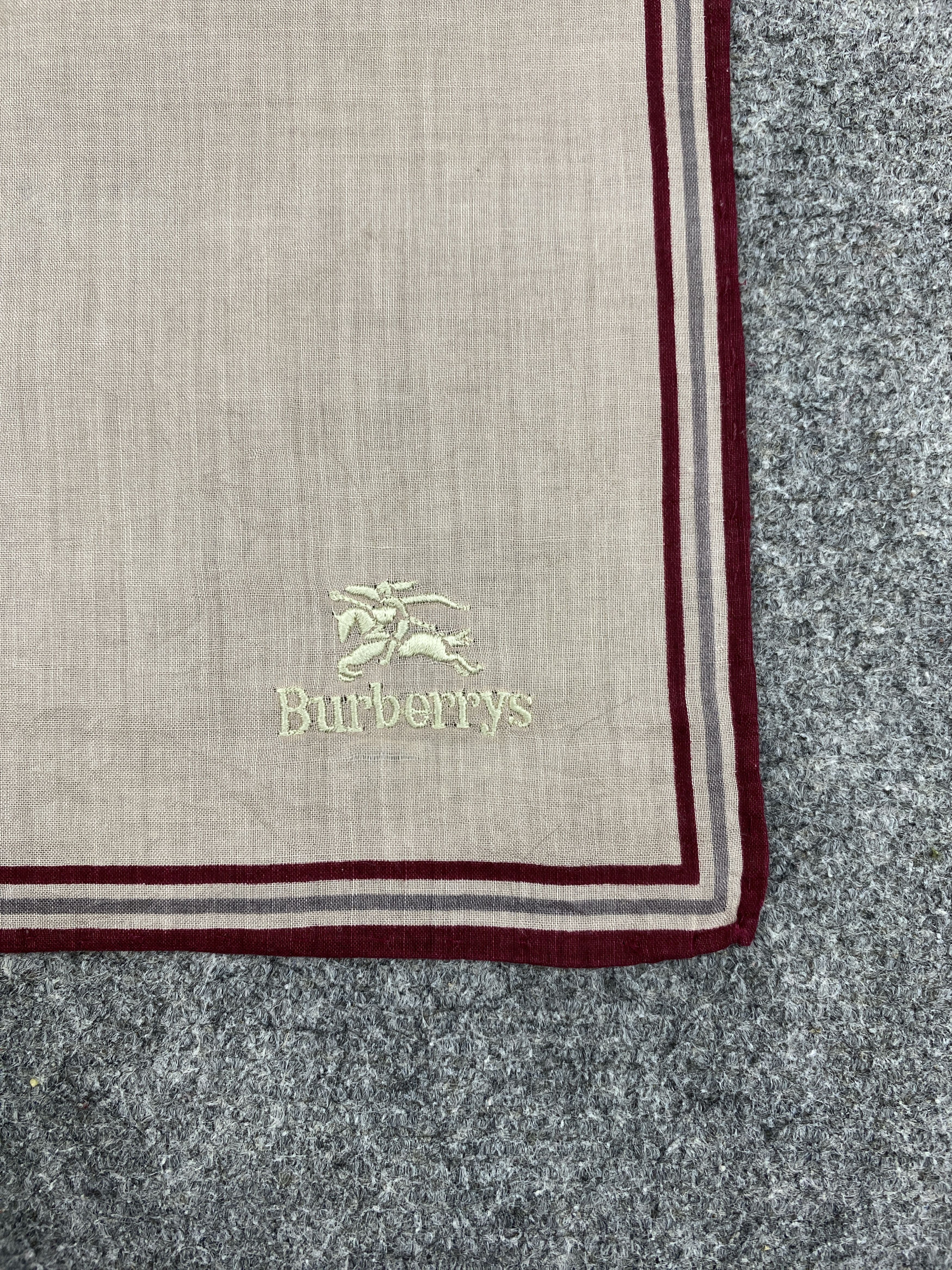 Burberry Burberrys Handkerchief / Bandana / Neckerchief HKC0267 Size ONE SIZE - 5 Thumbnail