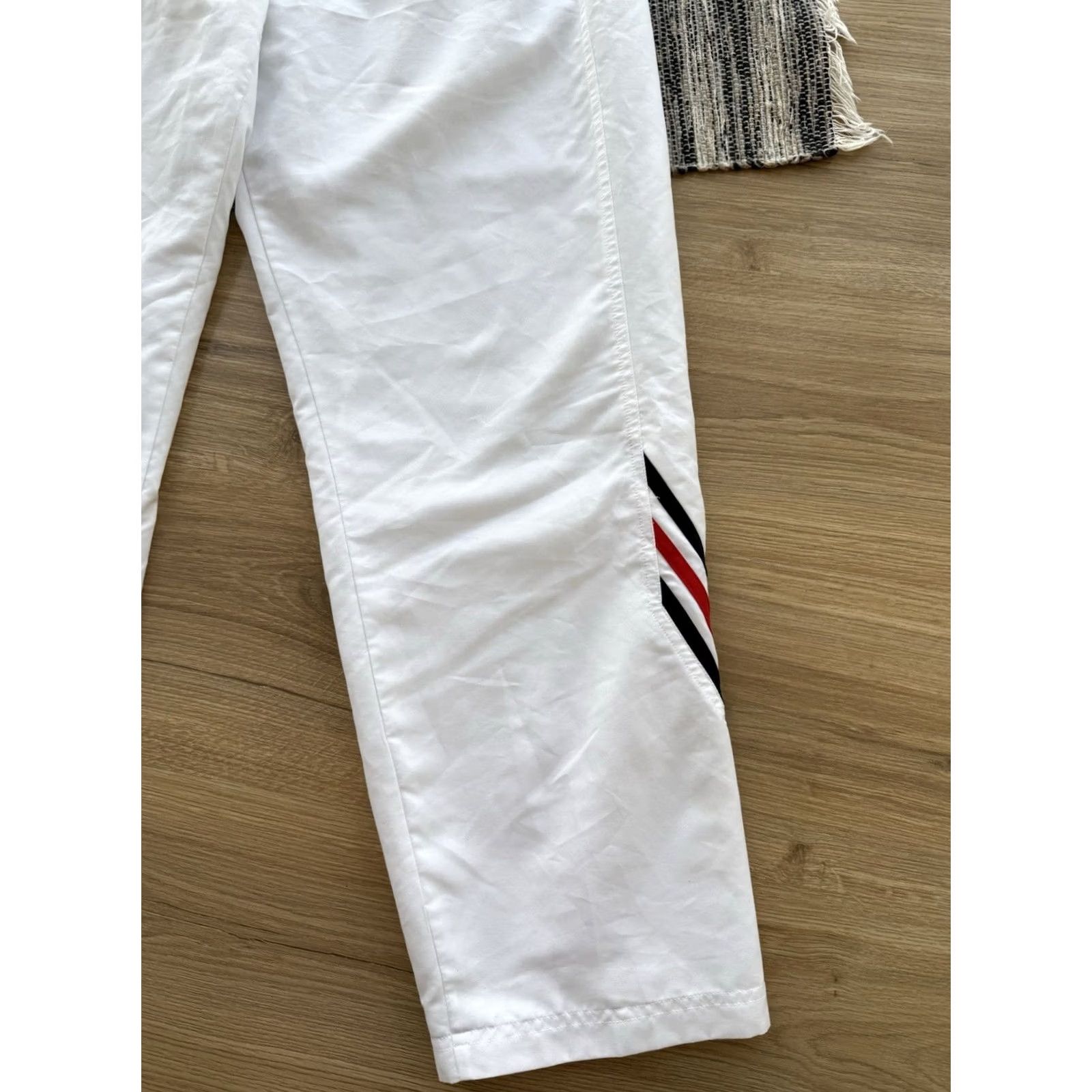 Adidas VINTAGE adidas AC MILAN Sweatpants Pants Men 42 White Soccer Football Adidas AC Milan Football Pants Mens Size US 42 / EU 58 - 7 Thumbnail