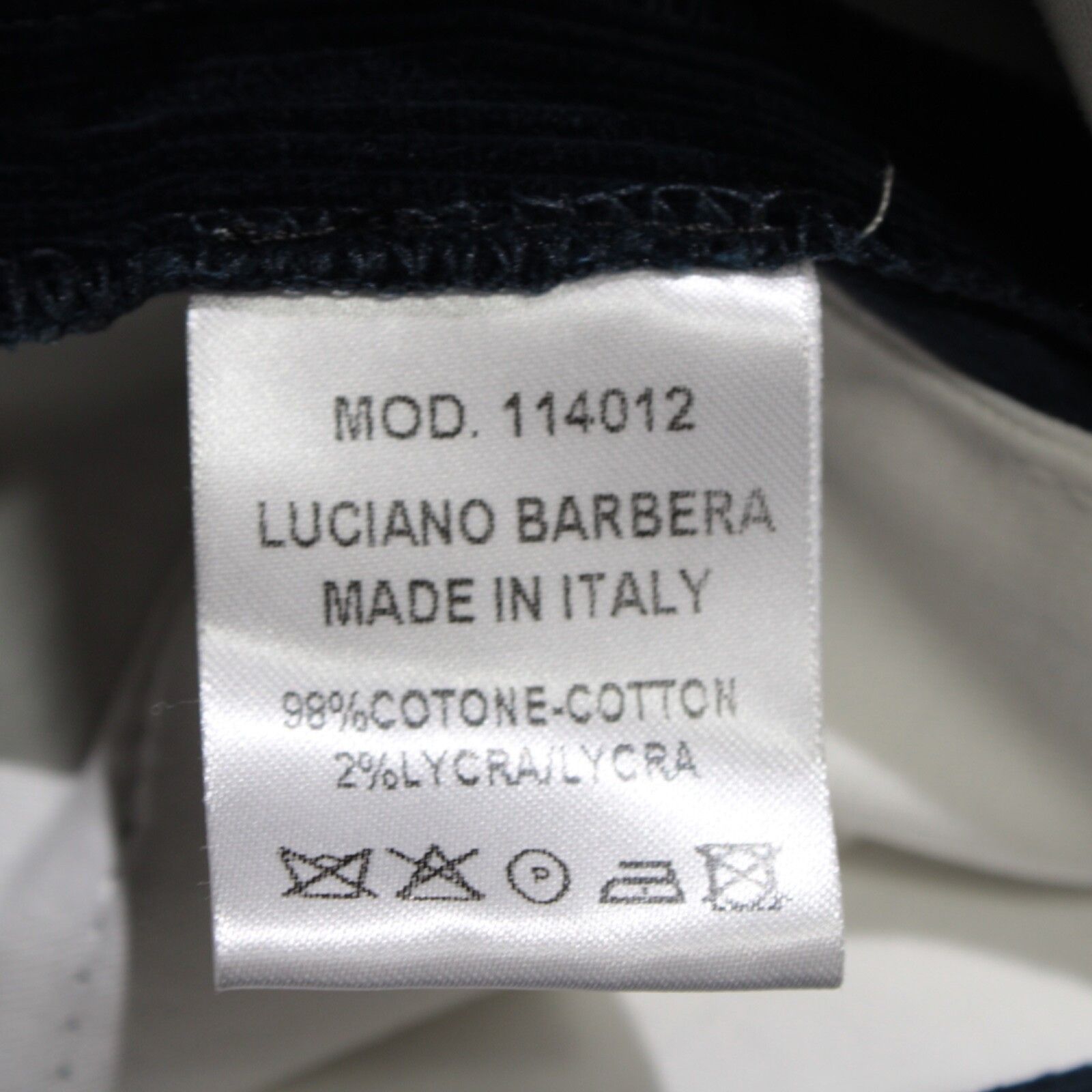 Luciano Barbera Luciano Barbera New with tags Chino Size 34 US In Blue Size US 34 / EU 50 - 4 Thumbnail