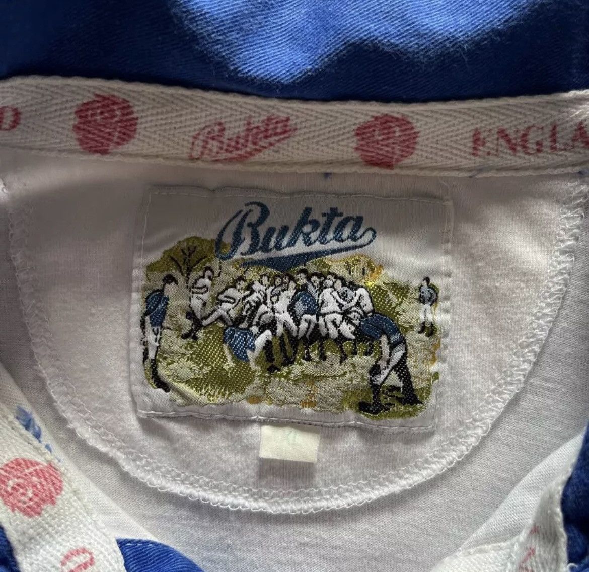 Vintage Vintage England Rugby Union Jersey Bukta Rare Shirt Men's Size US XL / EU 56 / 4 - 10 Thumbnail