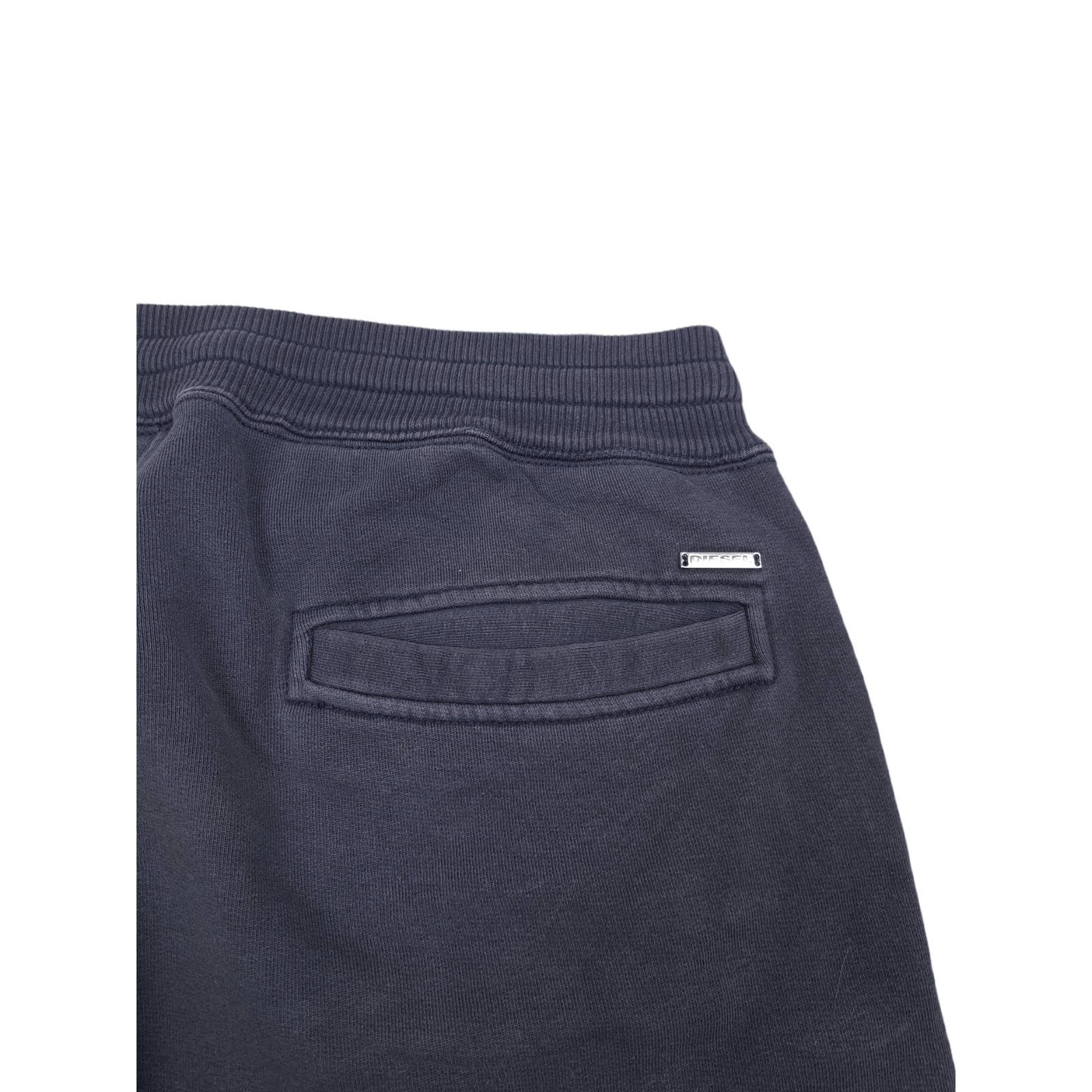 Diesel × Diesel Black Gold 💎 Vintage Diesel Y2K Grey Washed Cotton Shorts Japanese Size US 34 / EU 50 - 6 Thumbnail