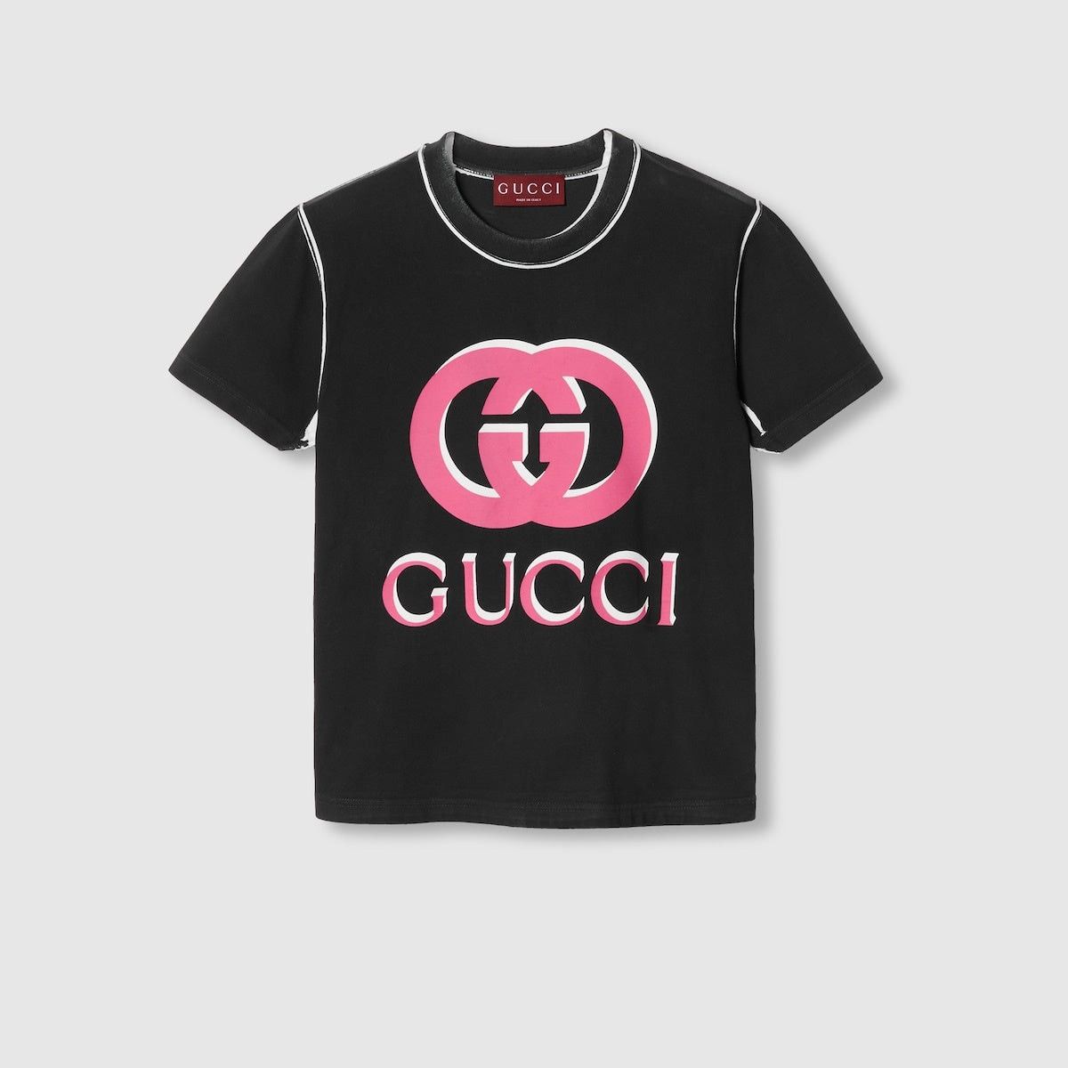 Gucci Printed Cotton Jersey T-Shirt SIZE S