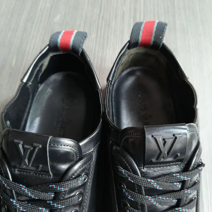 Louis Vuitton Louis Vuitton Classic Black Low-Top Sneakers -2508 Size US 9 / EU 42 - 8 Thumbnail