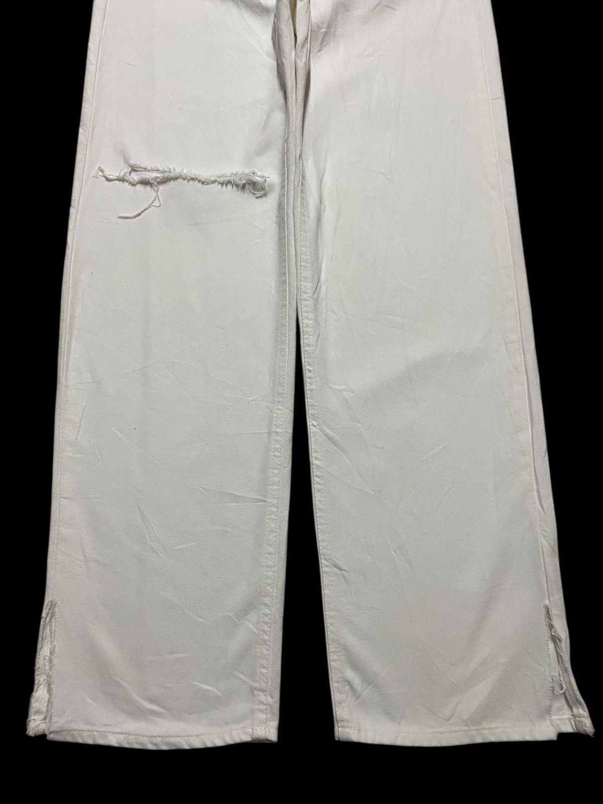 Japanese Brand Vintage Japanese Brand Royal Cheese Distressed Baggy Jeans Size US 26 / EU 42 - 5 Thumbnail