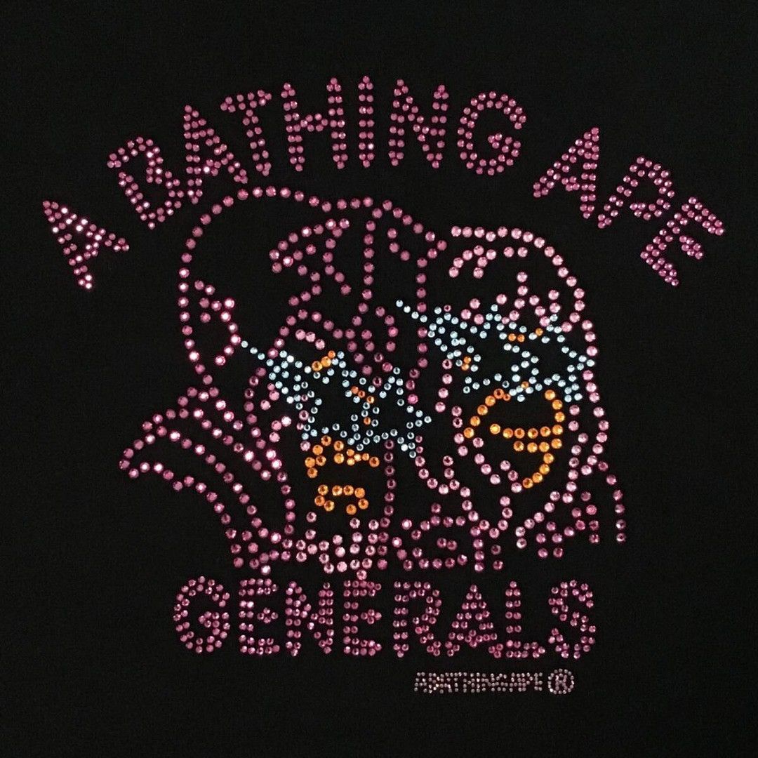 Bape × Swarovski BAPE Swarovski Generals T-shirt a bathing ape NIGO Size US S / EU 44-46 / 1 - 3 Thumbnail
