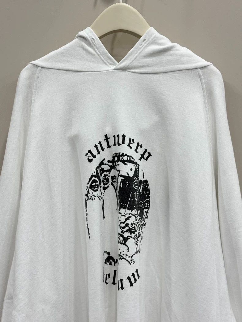 Raf Simons RAF Simons Antwerp White Hoodie-2505 Size US M / EU 48-50 / 2 - 3 Thumbnail