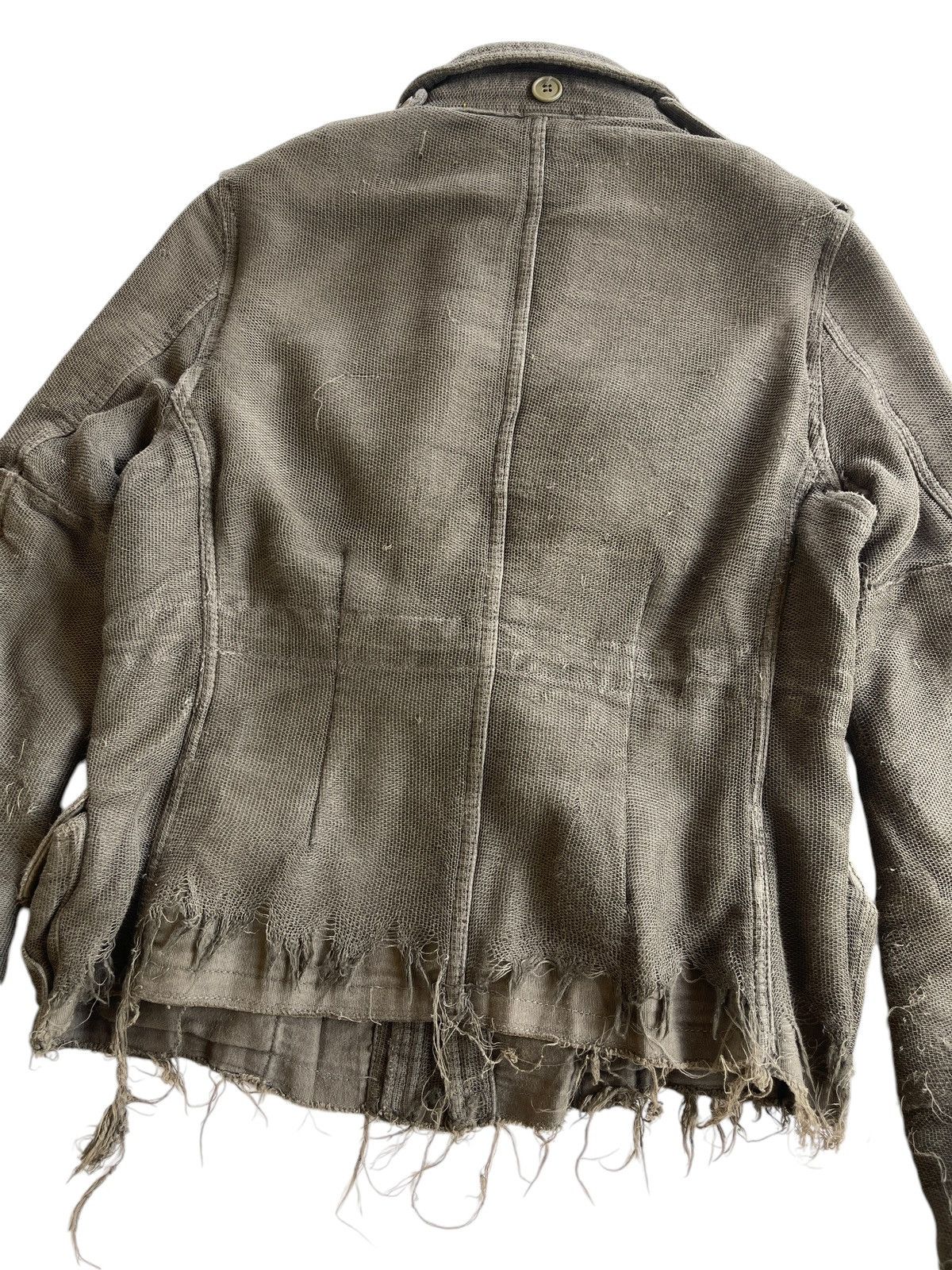 Maison MIHARA YASUHIRO AW05 Miharayasuhiro distressed Pattern cargo jacket Size M / US 6-8 / IT 42-44 - 11 Thumbnail
