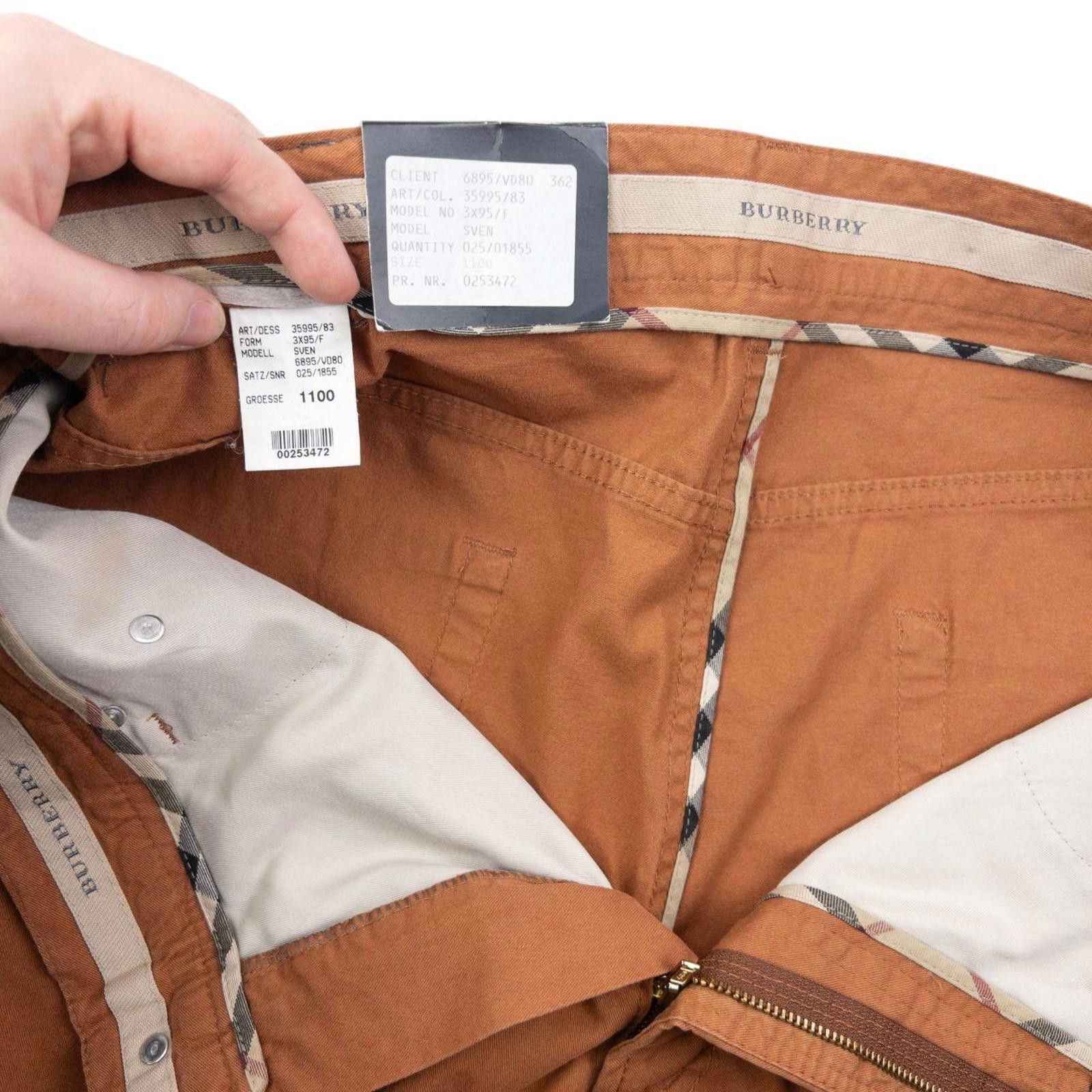 Burberry Vintage 2000s Burberry Trousers Size W38 Size US 38 / EU 54 - 5 Thumbnail