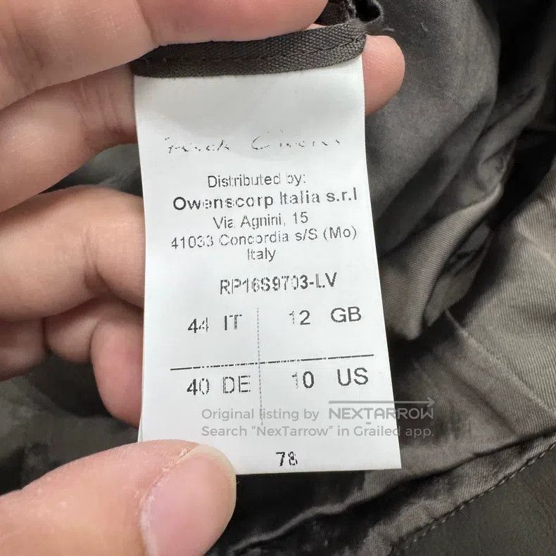 Rick Owens Rick Owens Cowhide Jacket Size US S / EU 44-46 / 1 - 5 Thumbnail