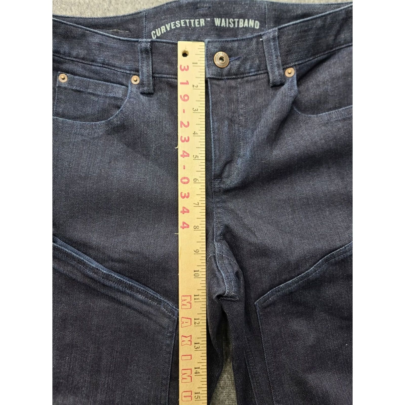 Doublet Duluth Curvesetter Jeans Womens 36x32 Skinny Fit Double Flex Workwear Denim Blue Regular Mens Womens Girls Size 25" / US 0 / IT 36 - 7 Thumbnail