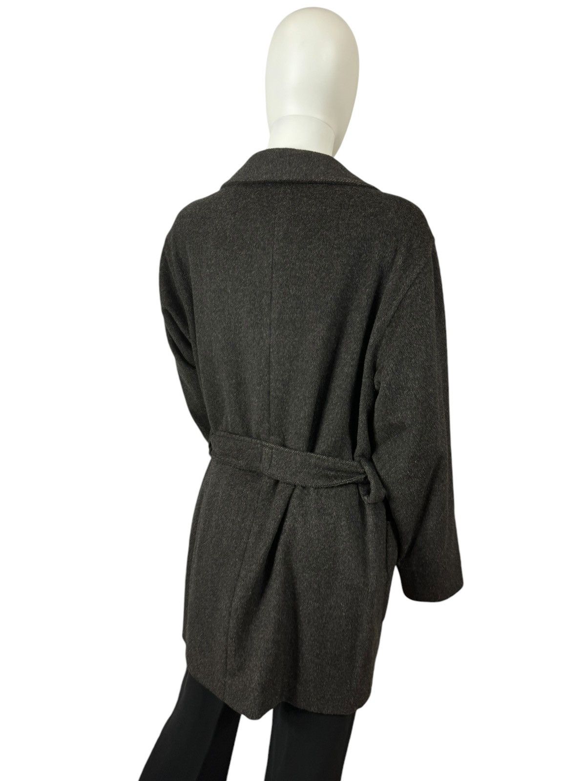 Max Mara Long Coat Max Mara alpaga brown size 42 fr Women Size M / US 6-8 / IT 42-44 - 5 Thumbnail