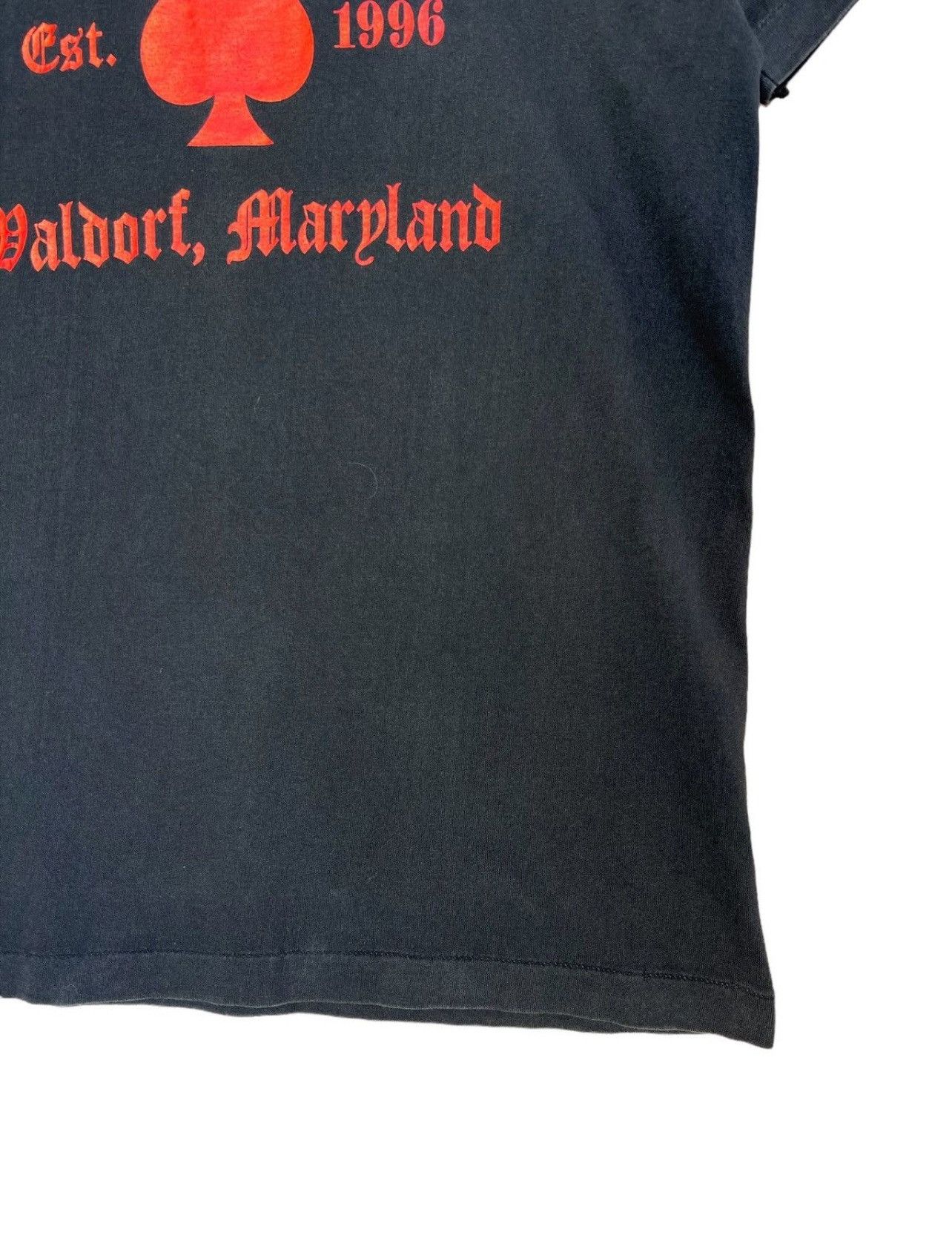 Band Tees × Vintage Vintage Good Charlotte Old English Spellout Black Tee Size US S / EU 44-46 / 1 - 6 Thumbnail