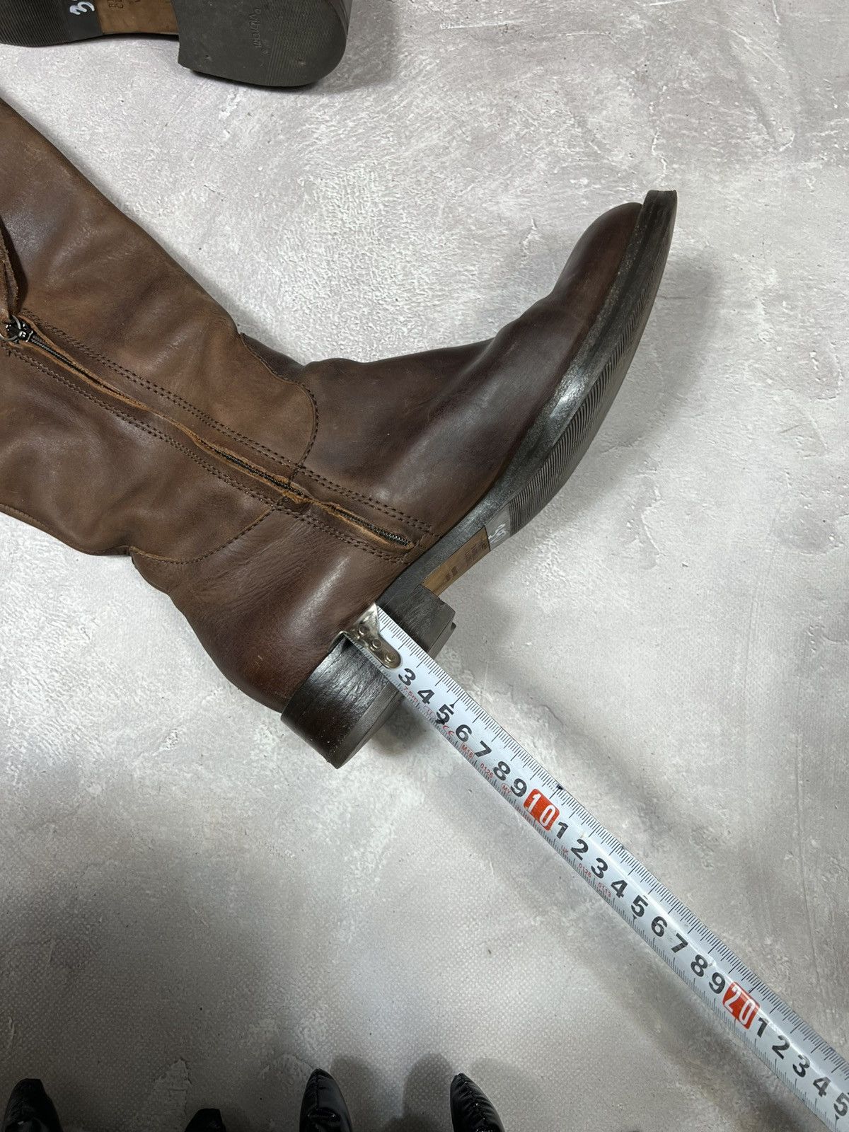 Brunello Cucinelli Vintage Brunello Cucinelli Leather Hight Boot Size US 7.5 / IT 37.5 - 16 Thumbnail