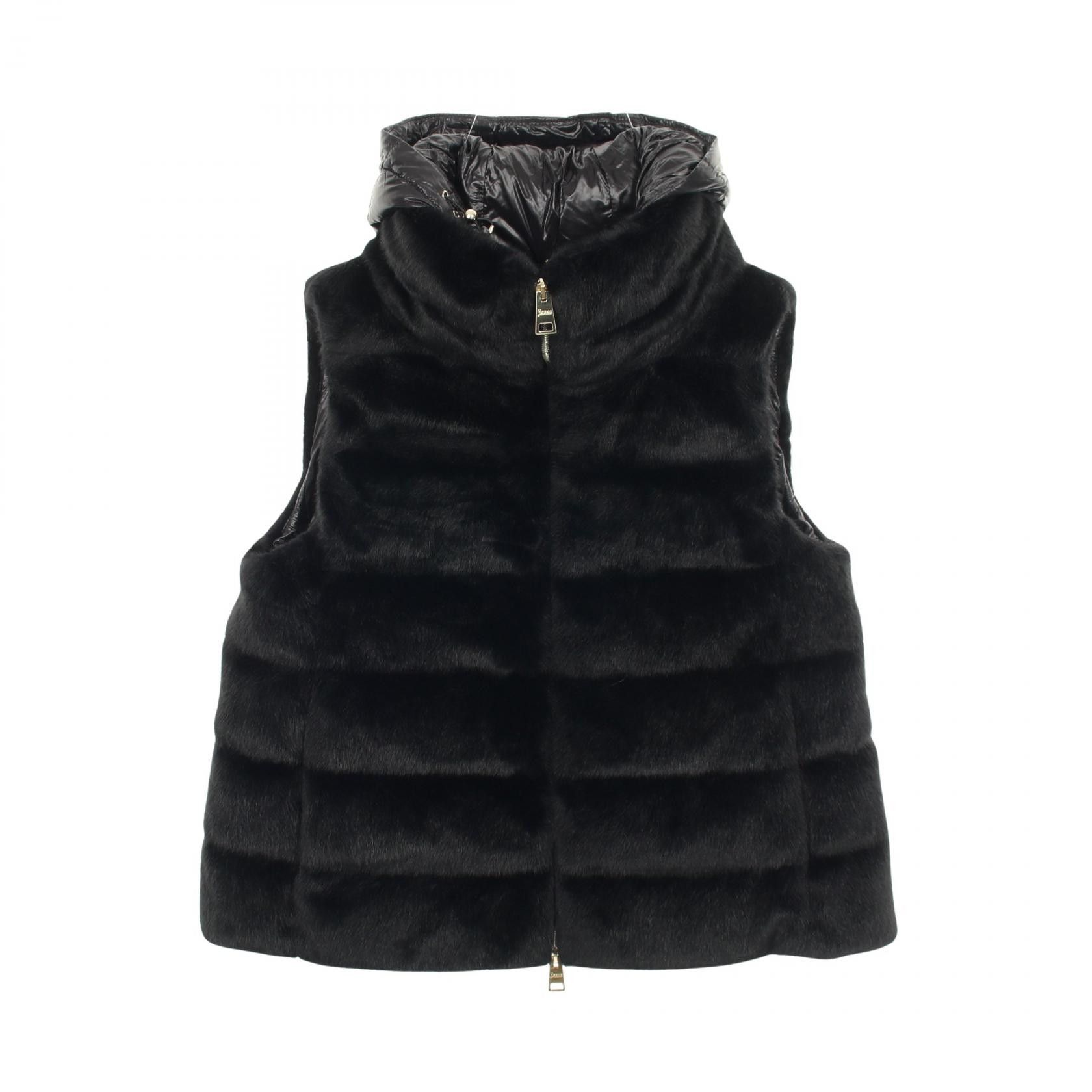 Other Other Herno Eco Fur Polyester Down Vest Textile Outerwear DUTY FREE for USA Size ONE SIZE - 1 Thumbnail