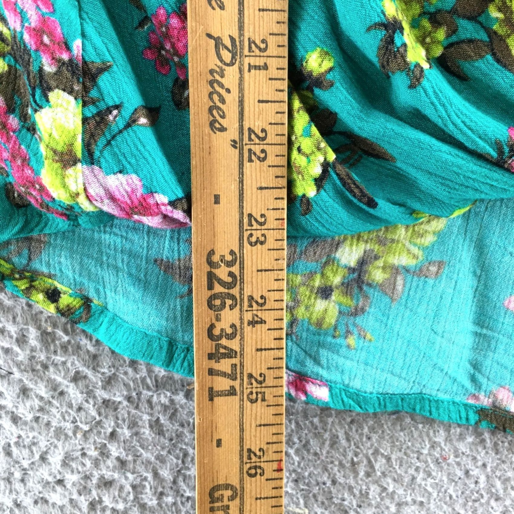 Vintage KUT from the Kloth Blouse Womens L Green Sleeveless Surplice Floral Top Rayon Shirt Size L / US 10 / IT 46 - 6 Thumbnail