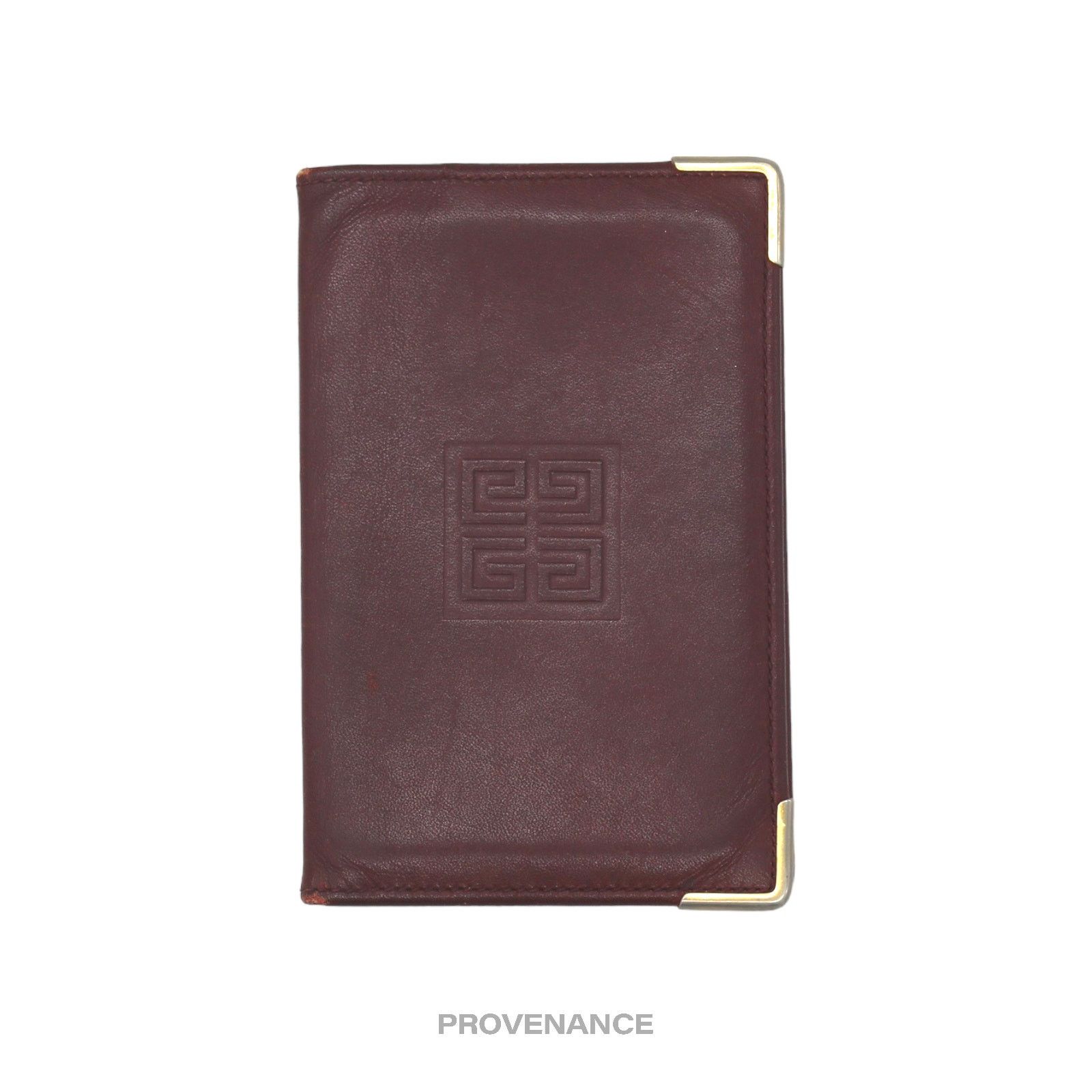 Givenchy 🔴 Givenchy Pocket Organizer Wallet - Burgundy Leather Size ONE SIZE - 1 Thumbnail