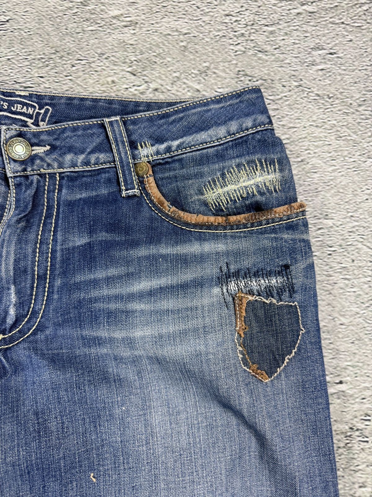 Robins Jeans Robins jeans blue jeans straight Y2K blue brown Size US 34 / EU 50 - 12 Thumbnail