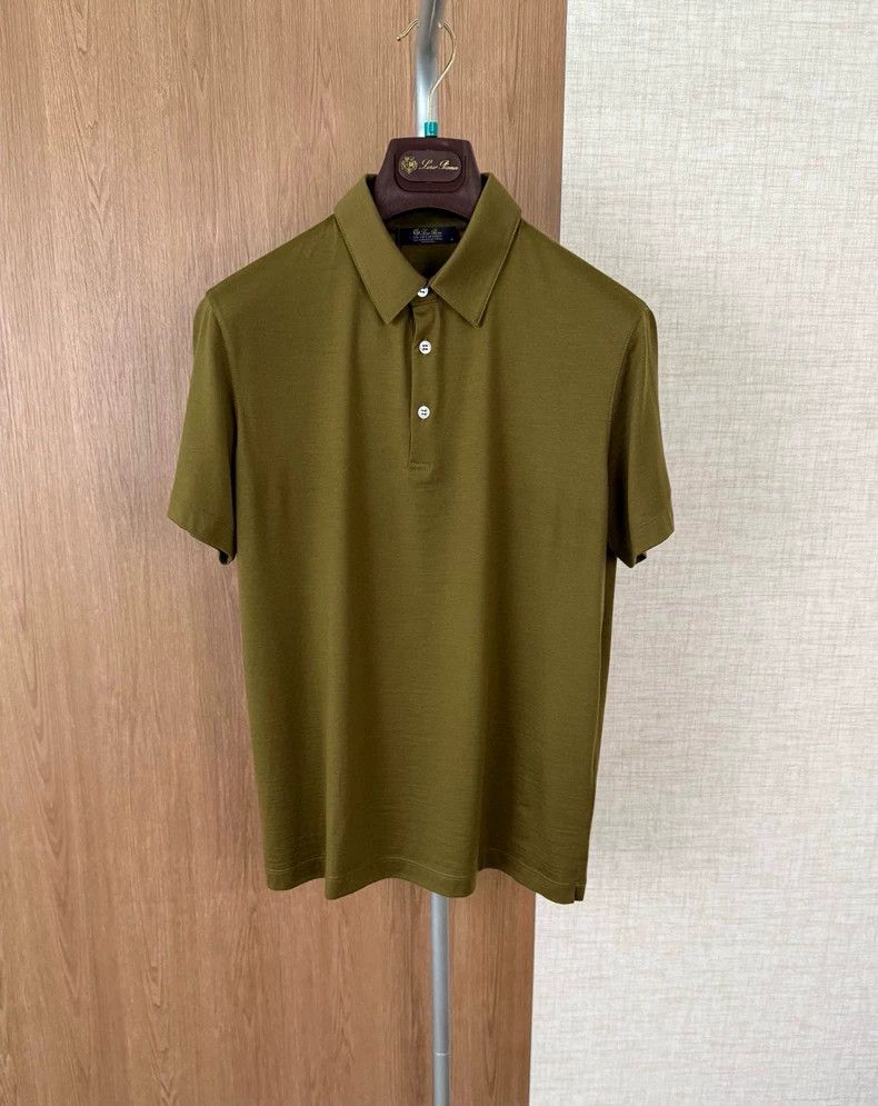 Ermenegildo Zegna Loro Piana Short Sleeve Polo Shirt Size US M / EU 48-50 / 2 - 1 Thumbnail