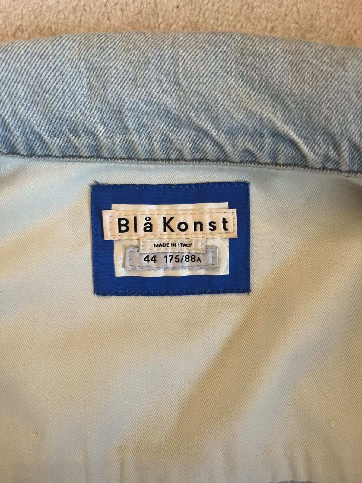 Acne Studios Acne Studios Blå Konst Denim Jacket Size US S / EU 44-46 / 1 - 2 Thumbnail