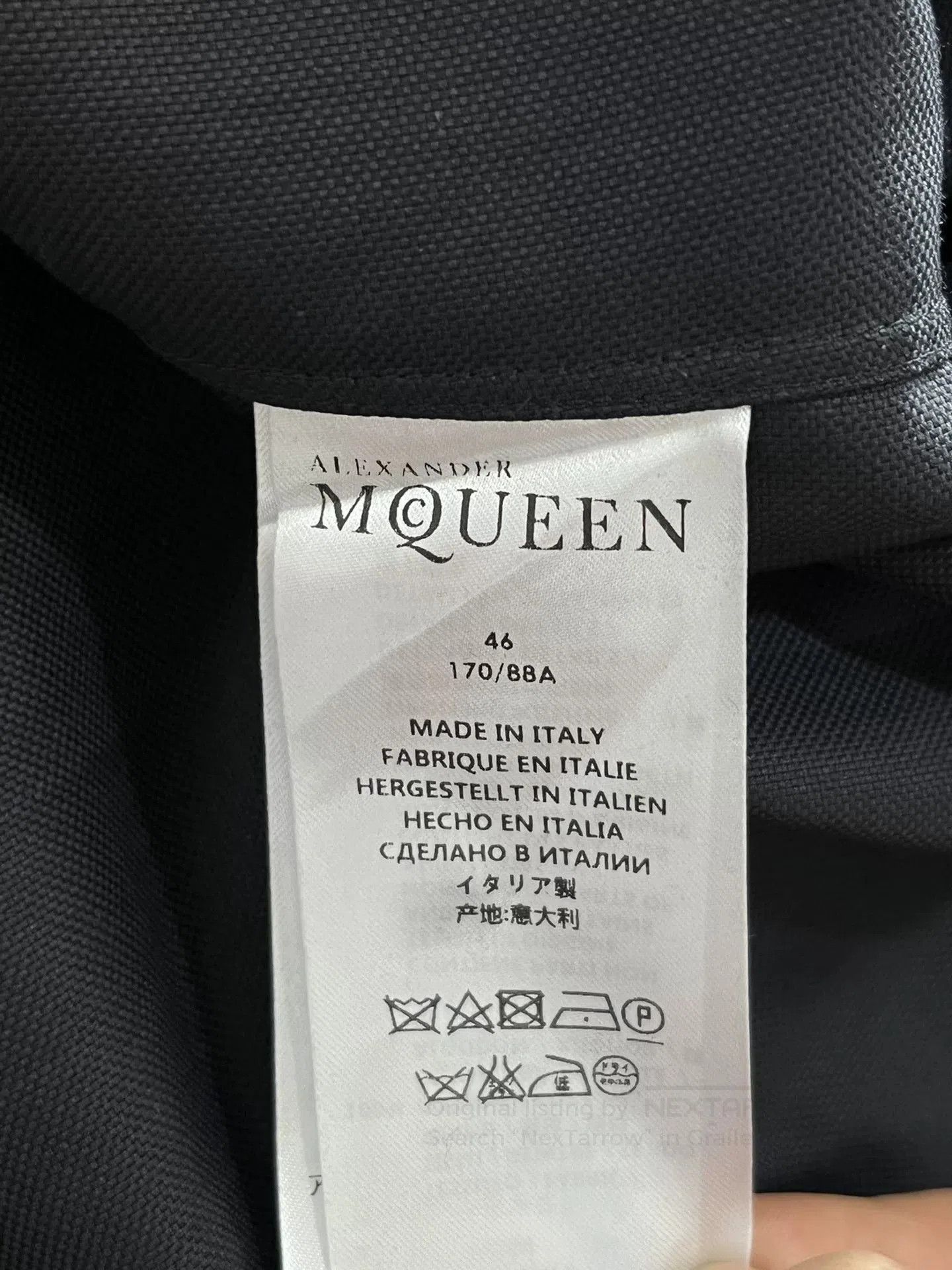 Alexander McQueen Alexander McQueen Black Shirt. Size US S / EU 44-46 / 1 - 3 Thumbnail