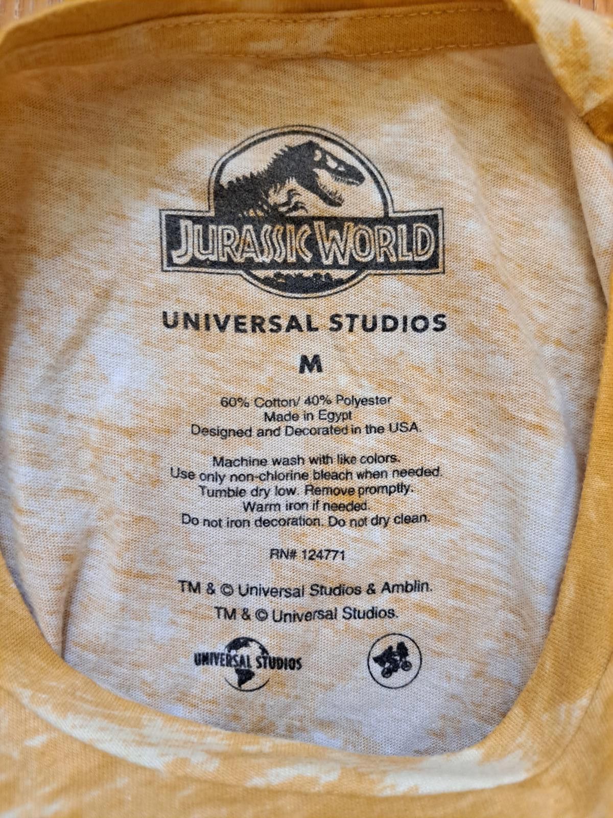 Universal Studios Jurassic World Universal Studios Shirt Mens Medium Tie Dye Size US M / EU 48-50 / 2 - 3 Thumbnail