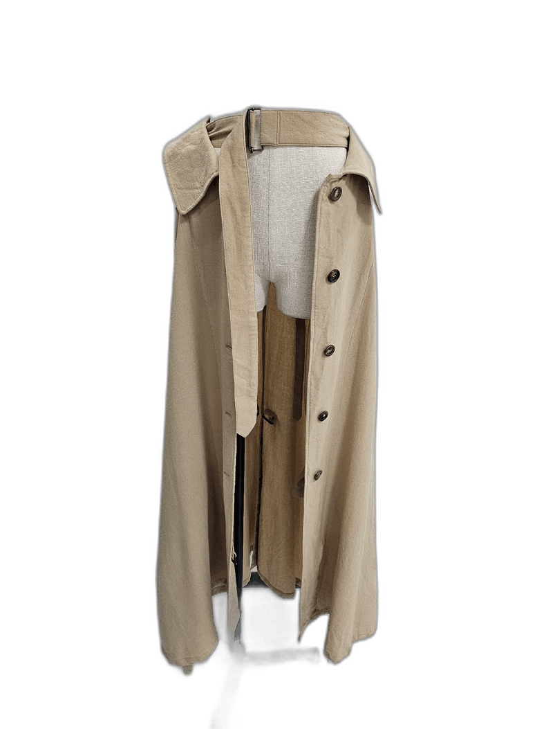 Ann Demeulemeester Ann Demeulemeester Women's Wool Trench Coat Size ONE SIZE - 1 Thumbnail