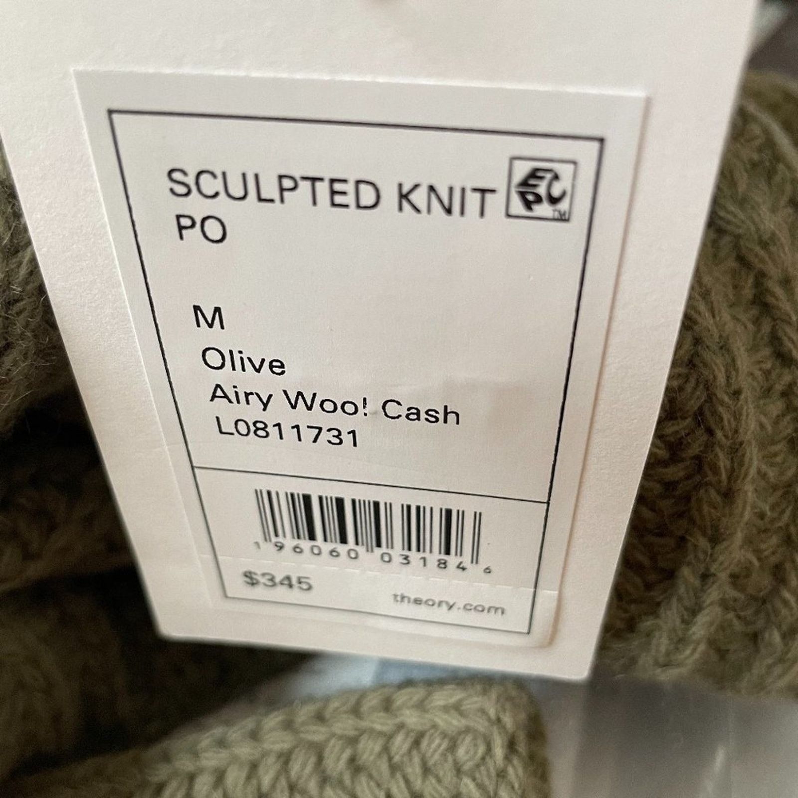 Theory Sculpted Wool-Cashmere Sweater from Theory Size M / US 6-8 / IT 42-44 - 12 Thumbnail
