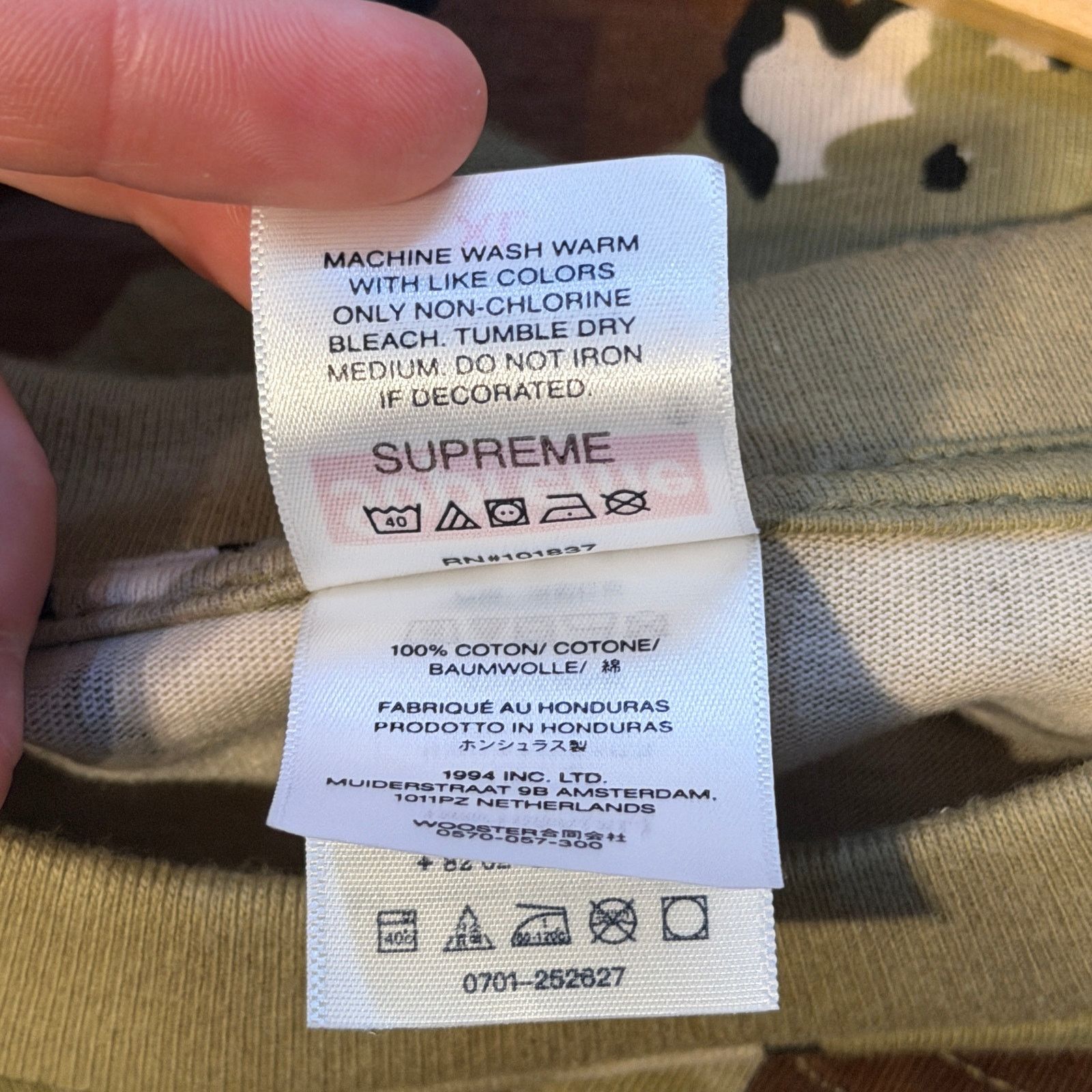 Supreme Supreme Aphex Twin Windowlicker T-Shirt Size US XL / EU 56 / 4 - 4 Thumbnail