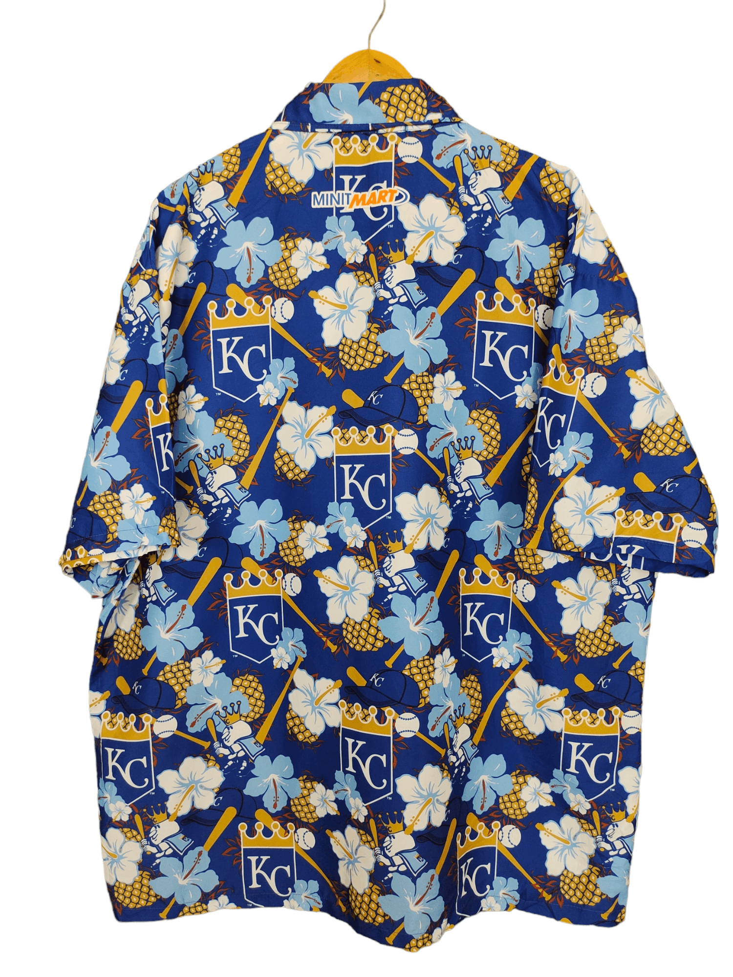 Vintage Kansas City Royals Mlb Team Hawaiian Shirt