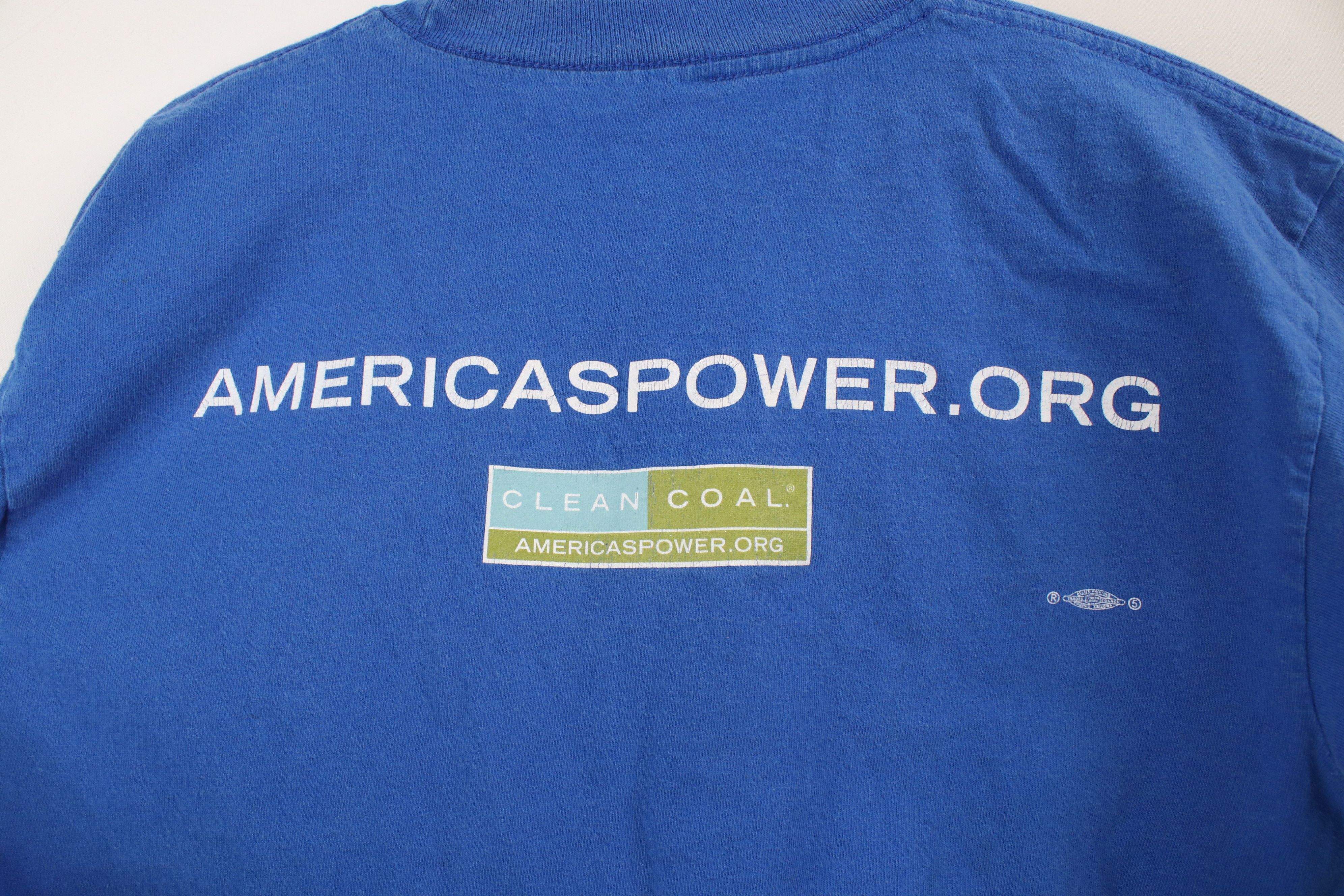 Vintage Vintage Affordable Means American Jobs Clean Coal T-Shirt Size US M / EU 48-50 / 2 - 7 Thumbnail