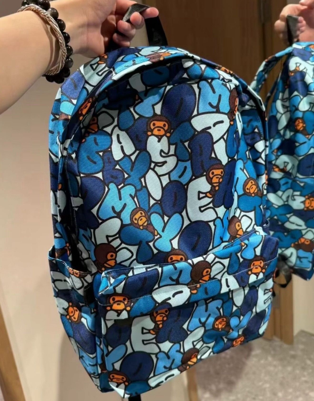 Bape Bape Baby Milo Large Backpack Size ONE SIZE - 2 Thumbnail