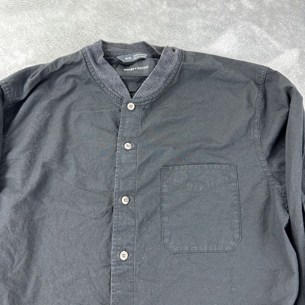 Wings + Horns Wings + Horns Black Button Down Shirt Men’s Size M Size US M / EU 48-50 / 2 - 6 Thumbnail
