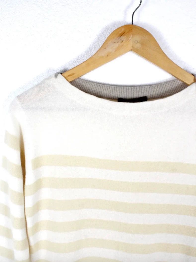 Loro Piana Loro Piana Women's Cashmere Striped Sweater Size US XS / EU 42 / 0 - 3 Thumbnail