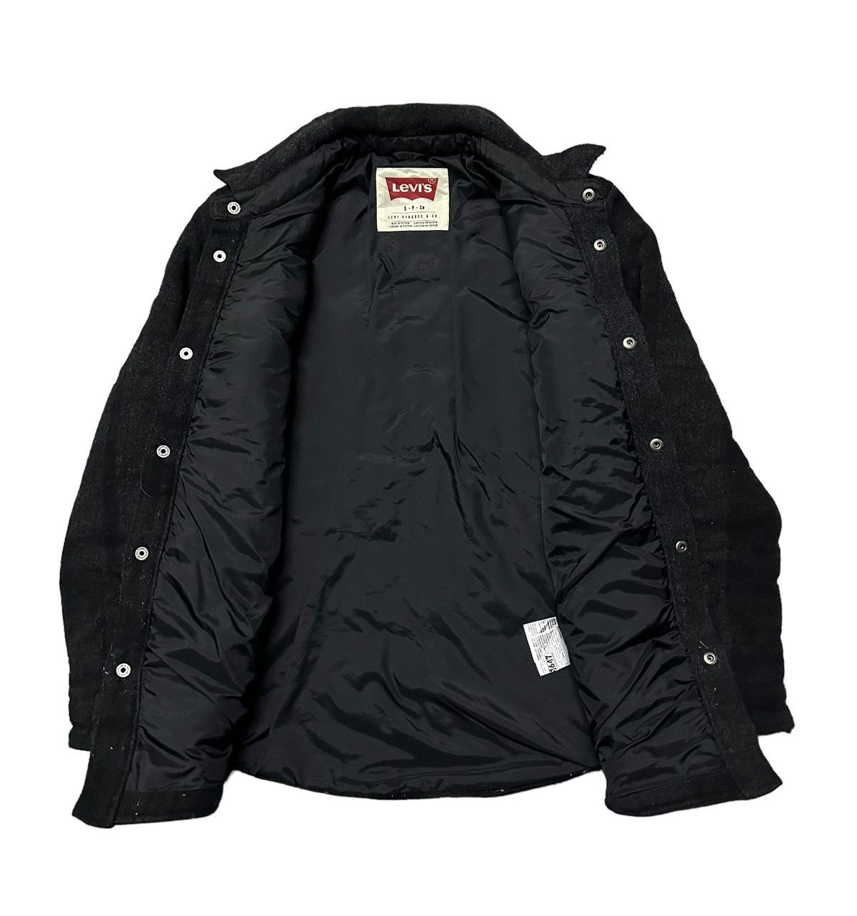 Levi's Levis snap button western style wool jacket Size US S / EU 44-46 / 1 - 6 Thumbnail