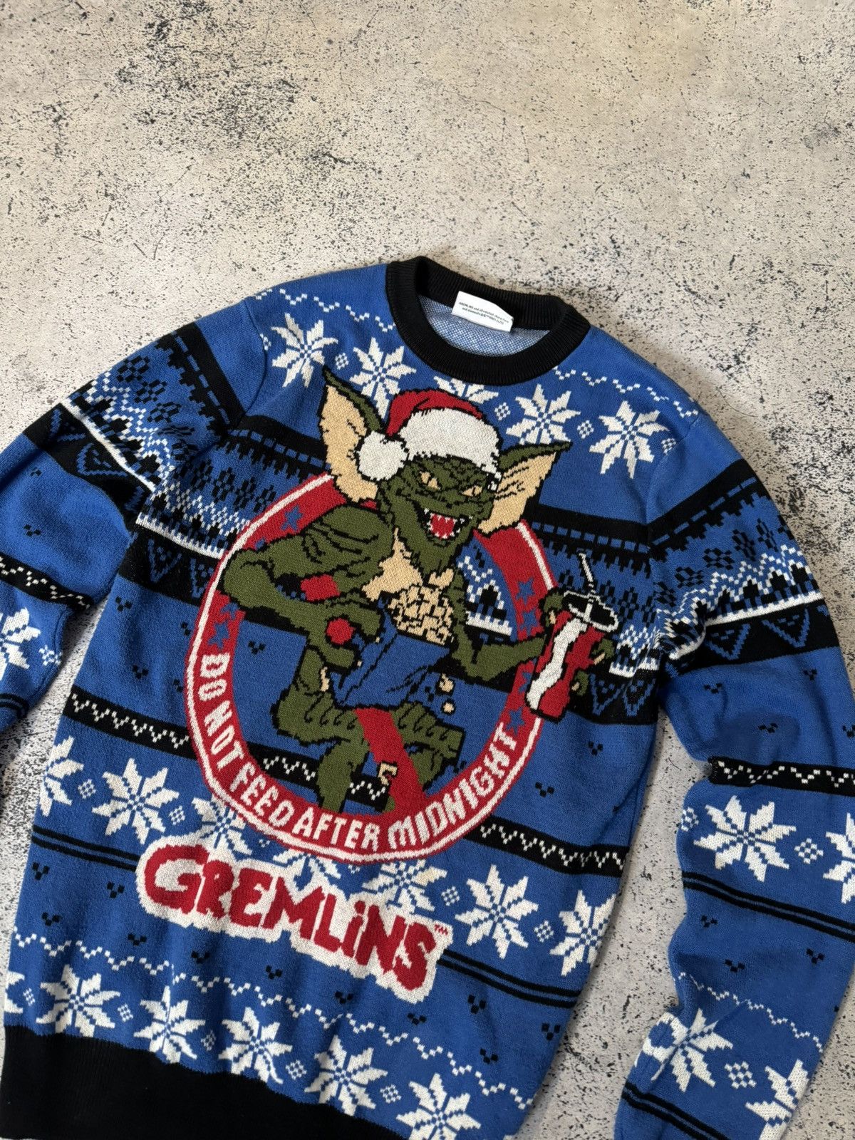 Japanese Brand Gremlins festive sweatshirt black comedy horror men's Size US S / EU 44-46 / 1 - 3 Thumbnail