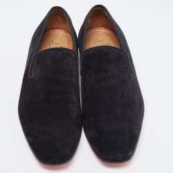 Christian Louboutin o1s1wg110924 Dandelion Flat Loafer in Black Size US 8 / EU 41 - 3 Thumbnail