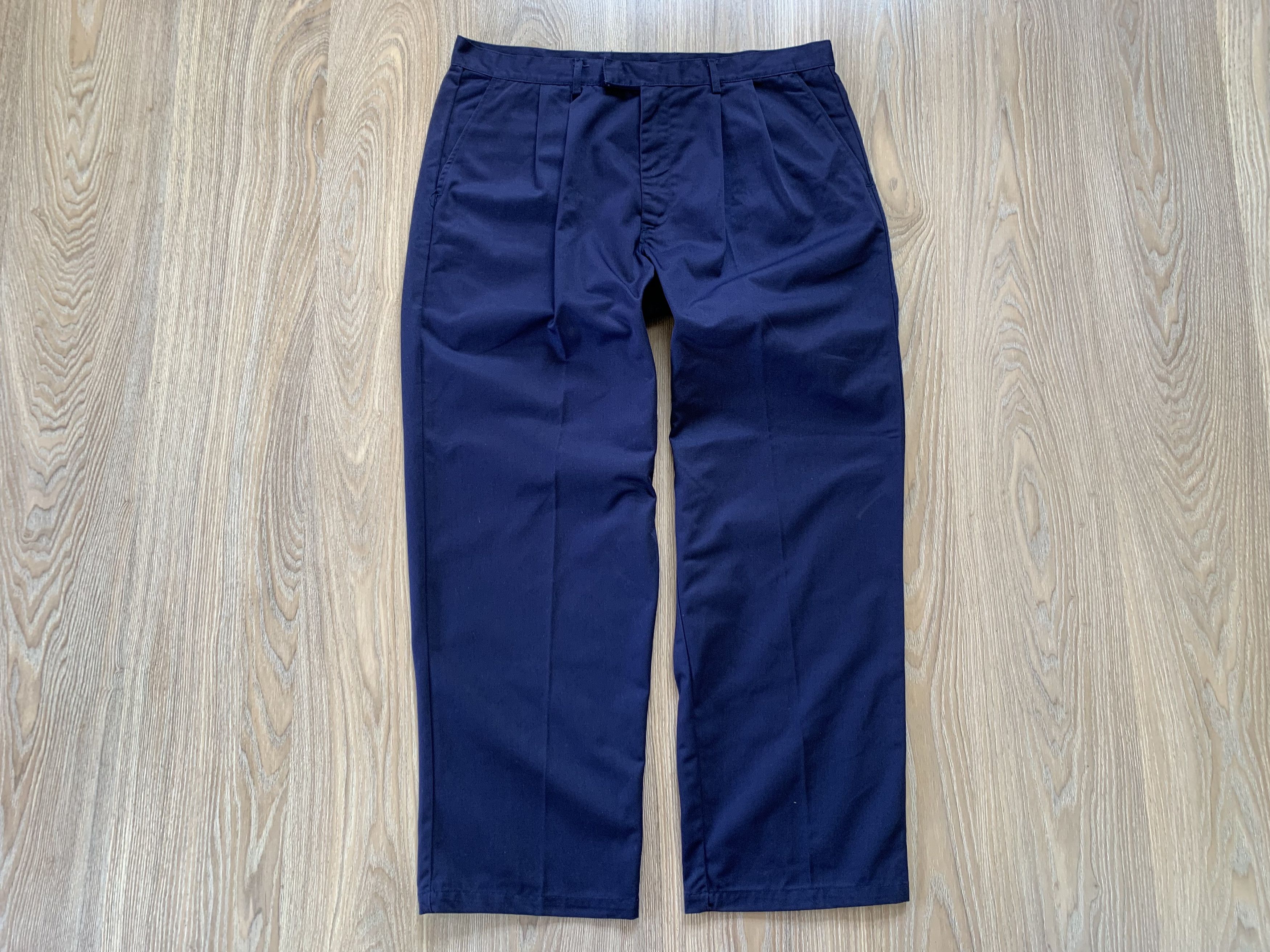 Dickies Dickies Classic Navy Blue Chino Trousers Size US 40 / EU 56 - 2 Thumbnail