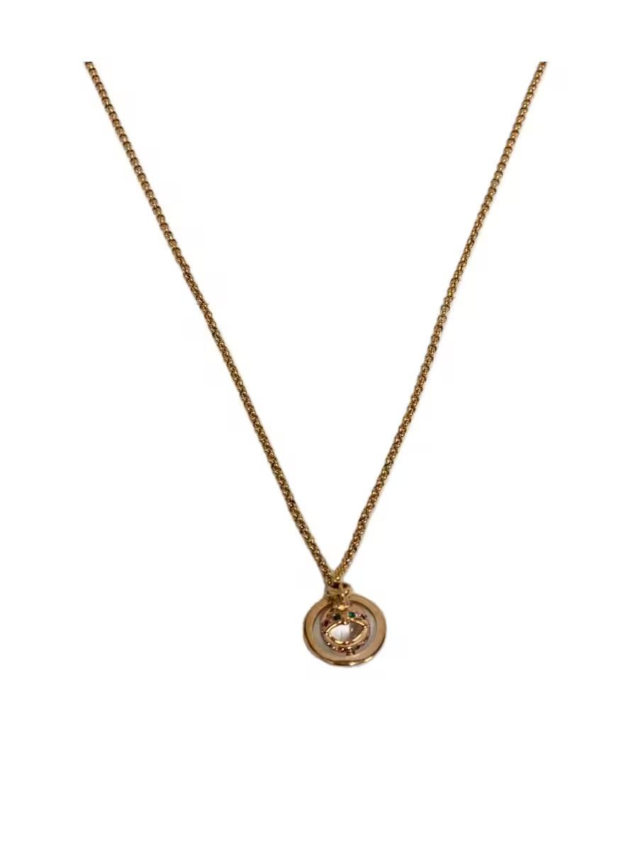 Vivienne Westwood 3D Crystal Orb Necklace Size ONE SIZE - 1 Thumbnail