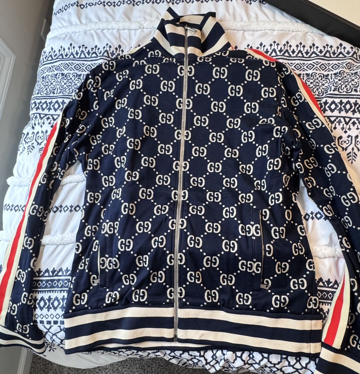 Gucci Gucci GG Tracksuit Blue Size US XL / EU 56 / 4 - 1 Thumbnail