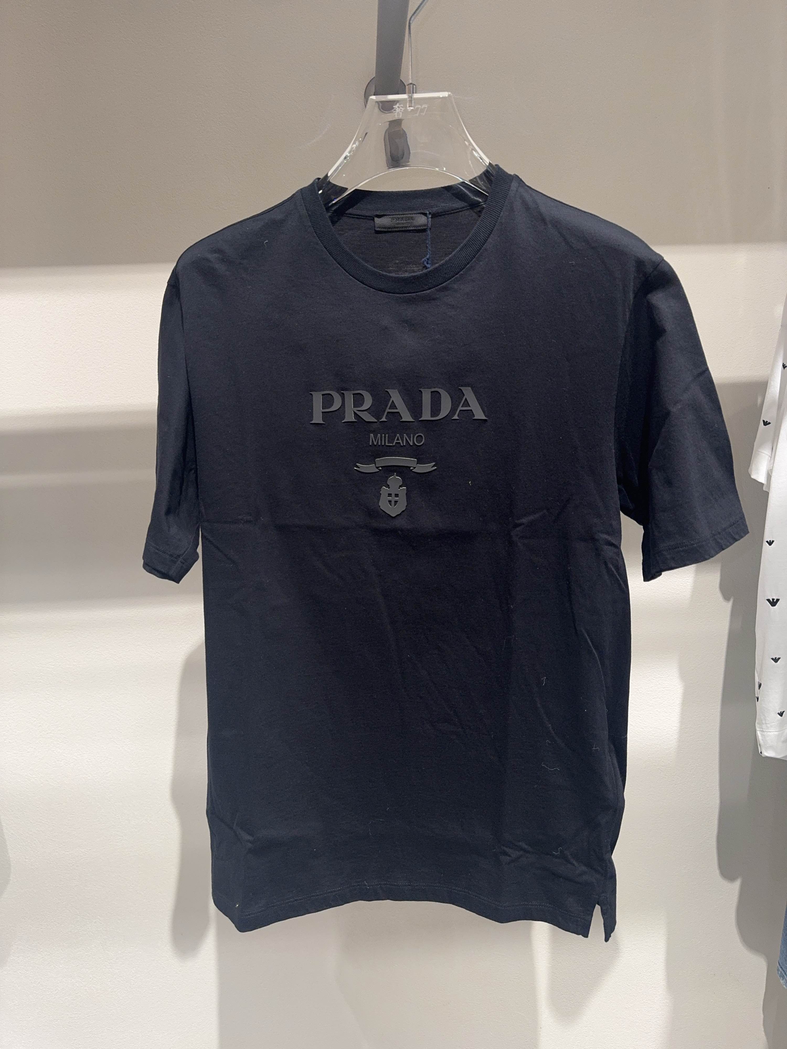 Prada Prada Logo Print T-Shirt Size M Size US M / EU 48-50 / 2 - 1 Thumbnail