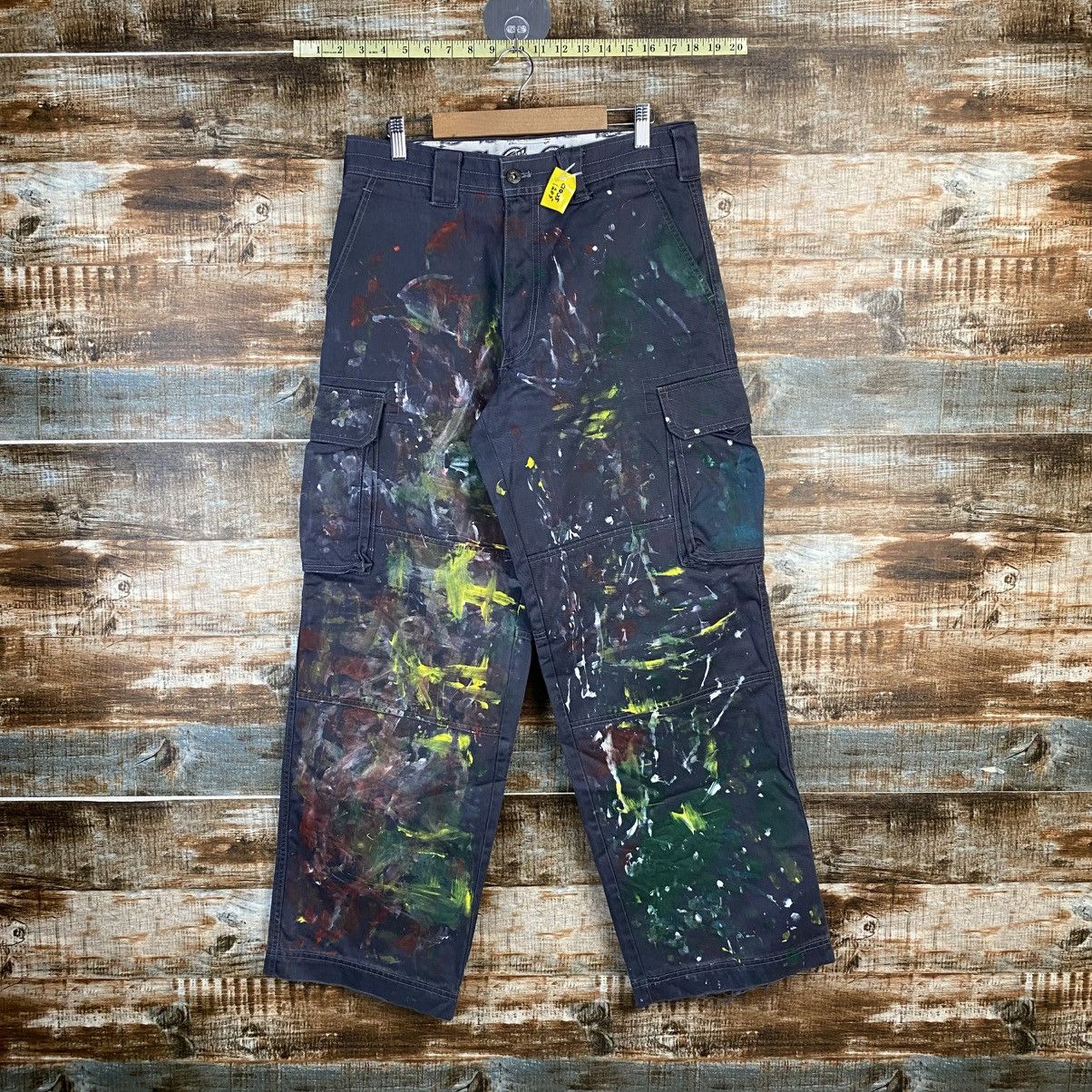Dickies DL Dickies Gray Custom Cargo Multipocket Pants #C1205 Size US 31 - 1 Thumbnail
