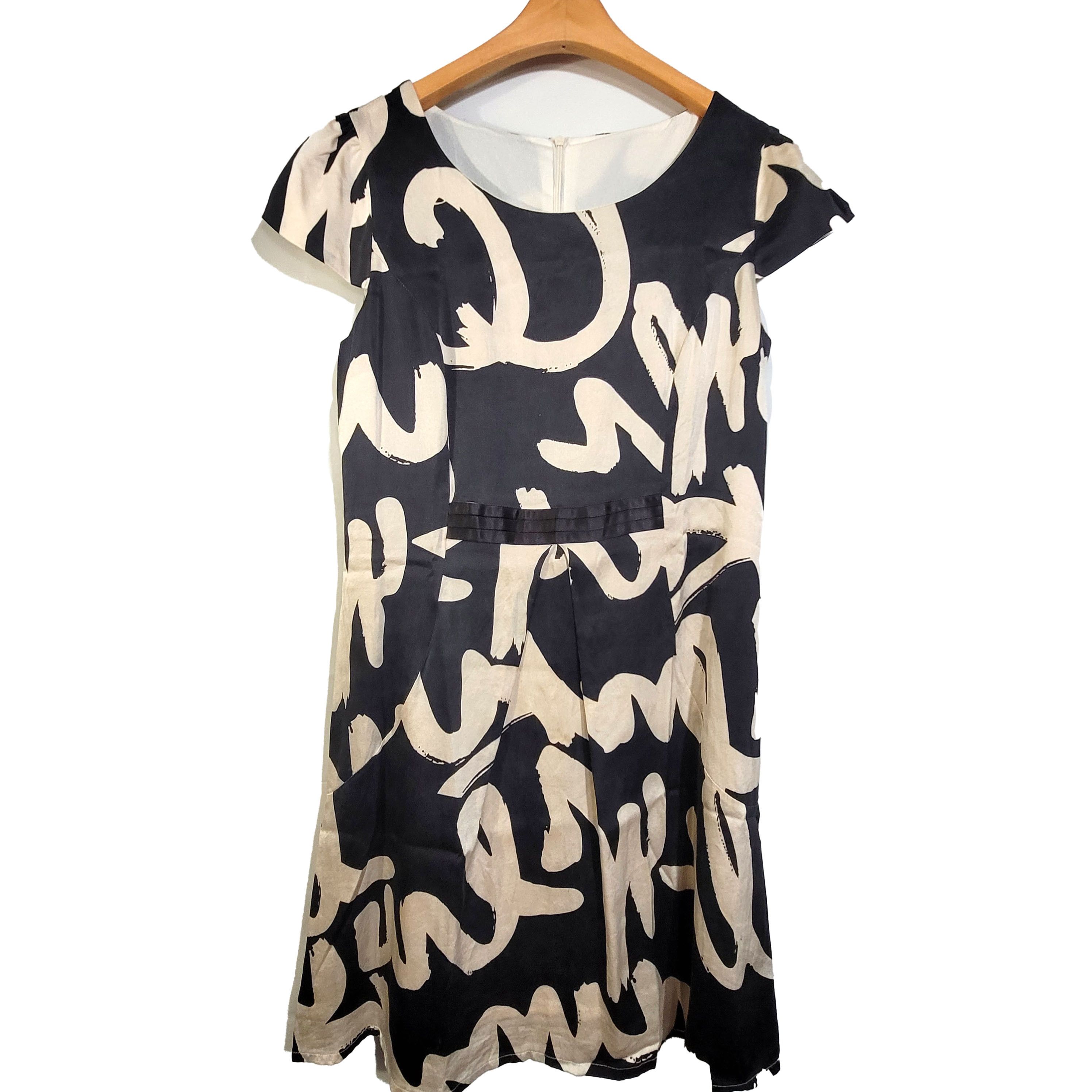 Other Women's Size S Satin Silk Short Sleeve Dress SAC941 Size S / US 4 / IT 40 - 1 Thumbnail