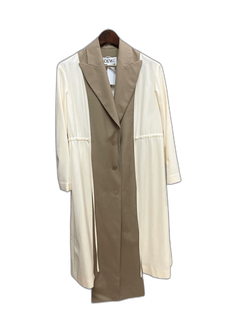 Loewe Loewe Long Color-Block Trench Coat-yf Size US XS / EU 42 / 0 - 1 Thumbnail