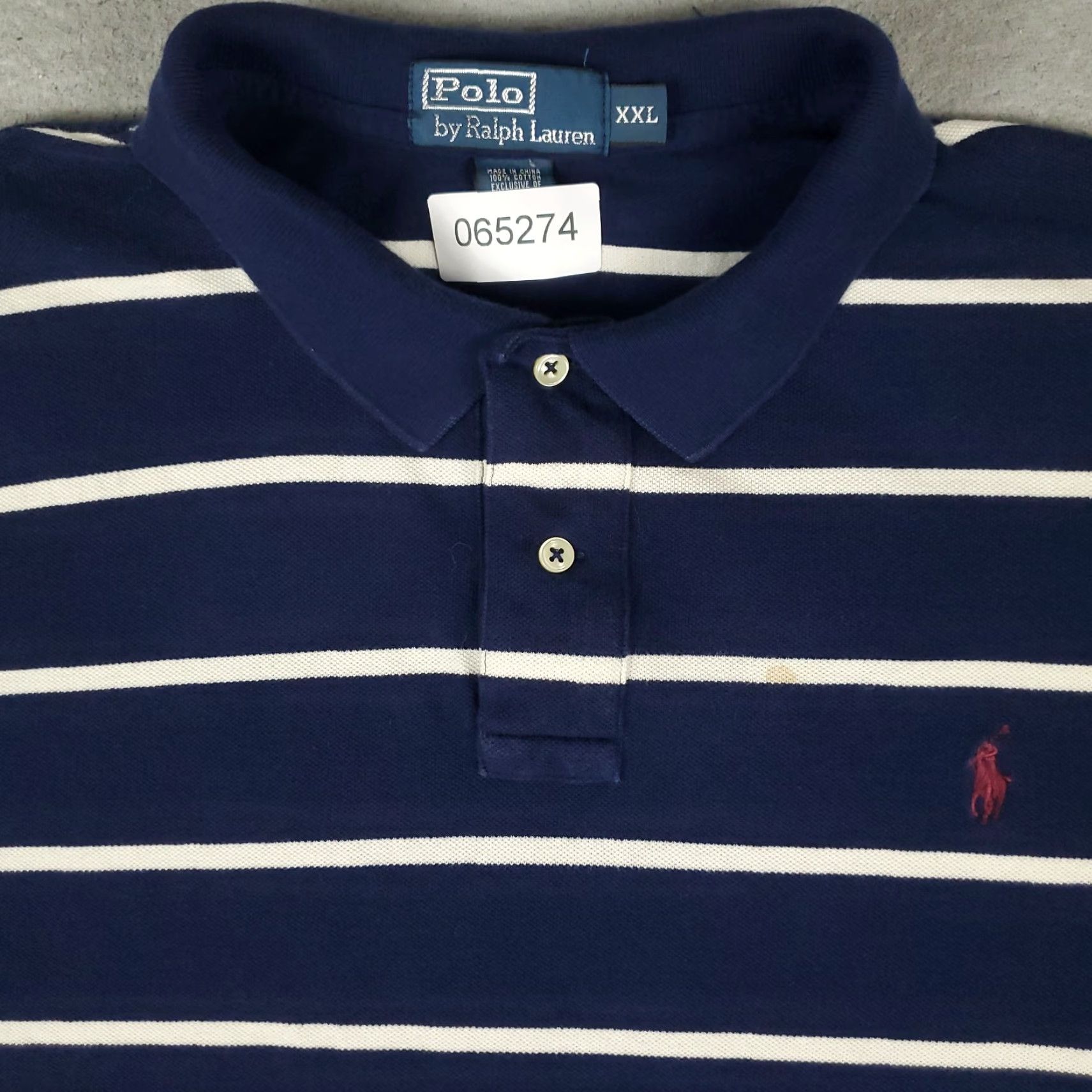 Ralph Lauren Ralph Lauren Polo Shirt Mens 2XL Blue Striped Pony Casual Short Sleeve Polo Shirt Mens 2XL Blue Striped Pony Casual Short Sleeve Mens Size US XXL / EU 58 / 5 - 2 Thumbnail