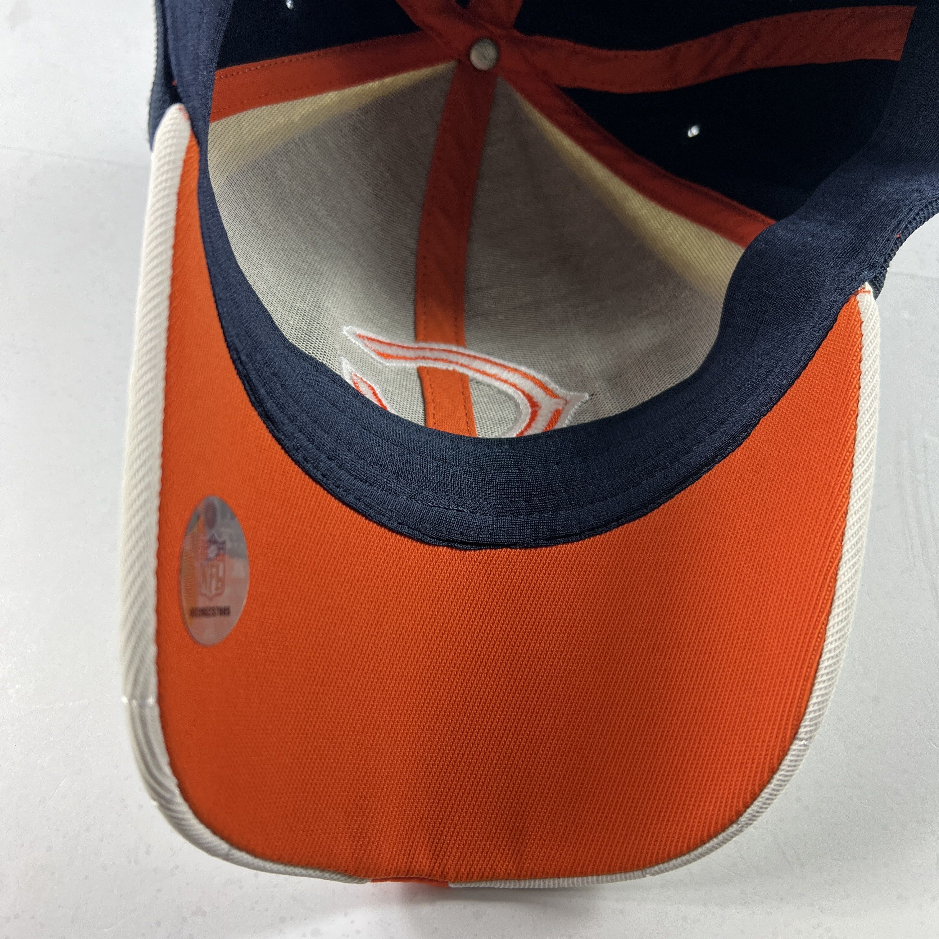 NFL Reebok Chicago Bears Hat Blue Sideline Stretch Fitted Cap Size ONE SIZE - 10 Thumbnail