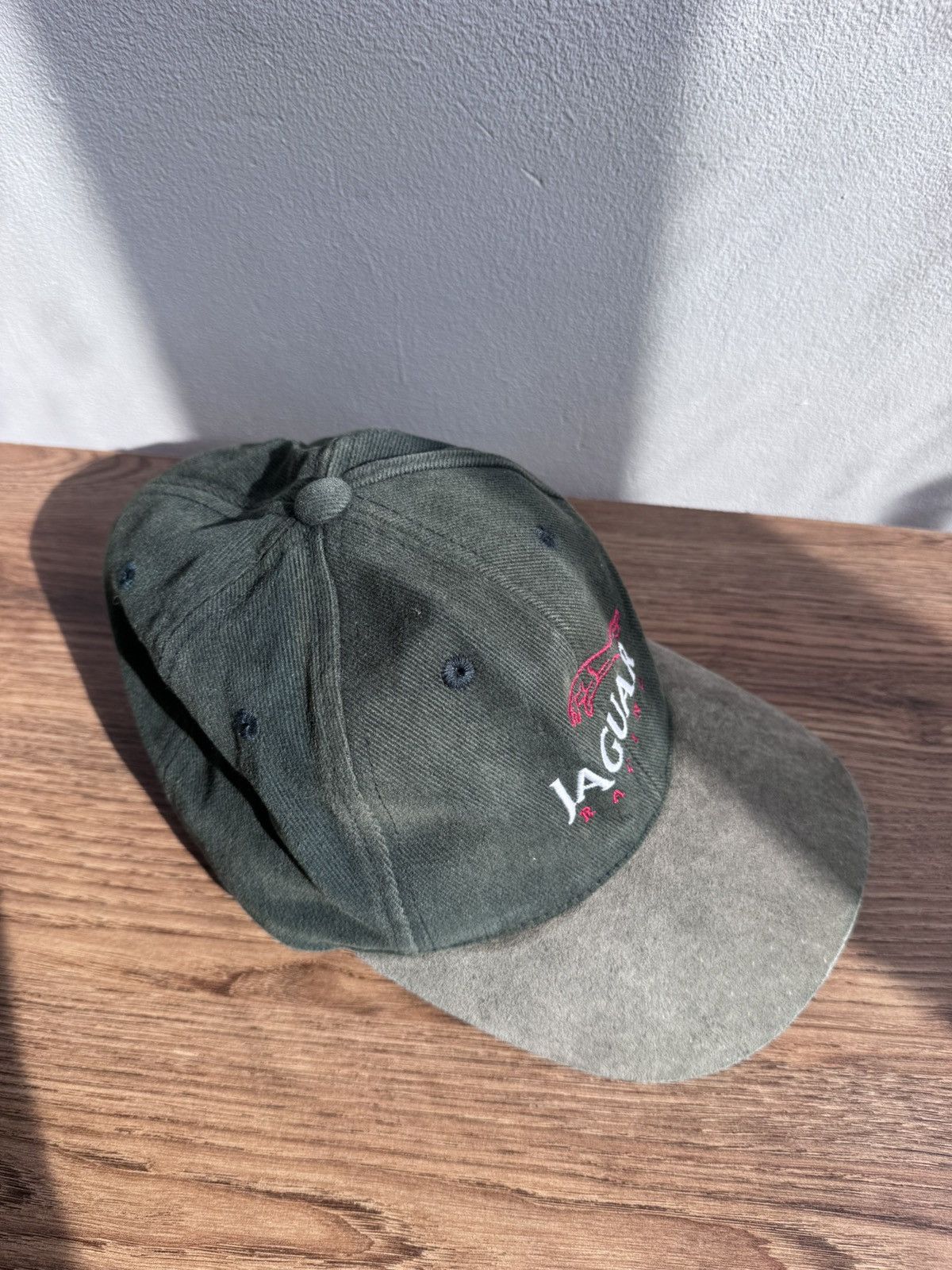Vintage Jaguar Racing Formula One F1 Big Logo Green Cap Bintage 90s Size ONE SIZE - 7 Thumbnail