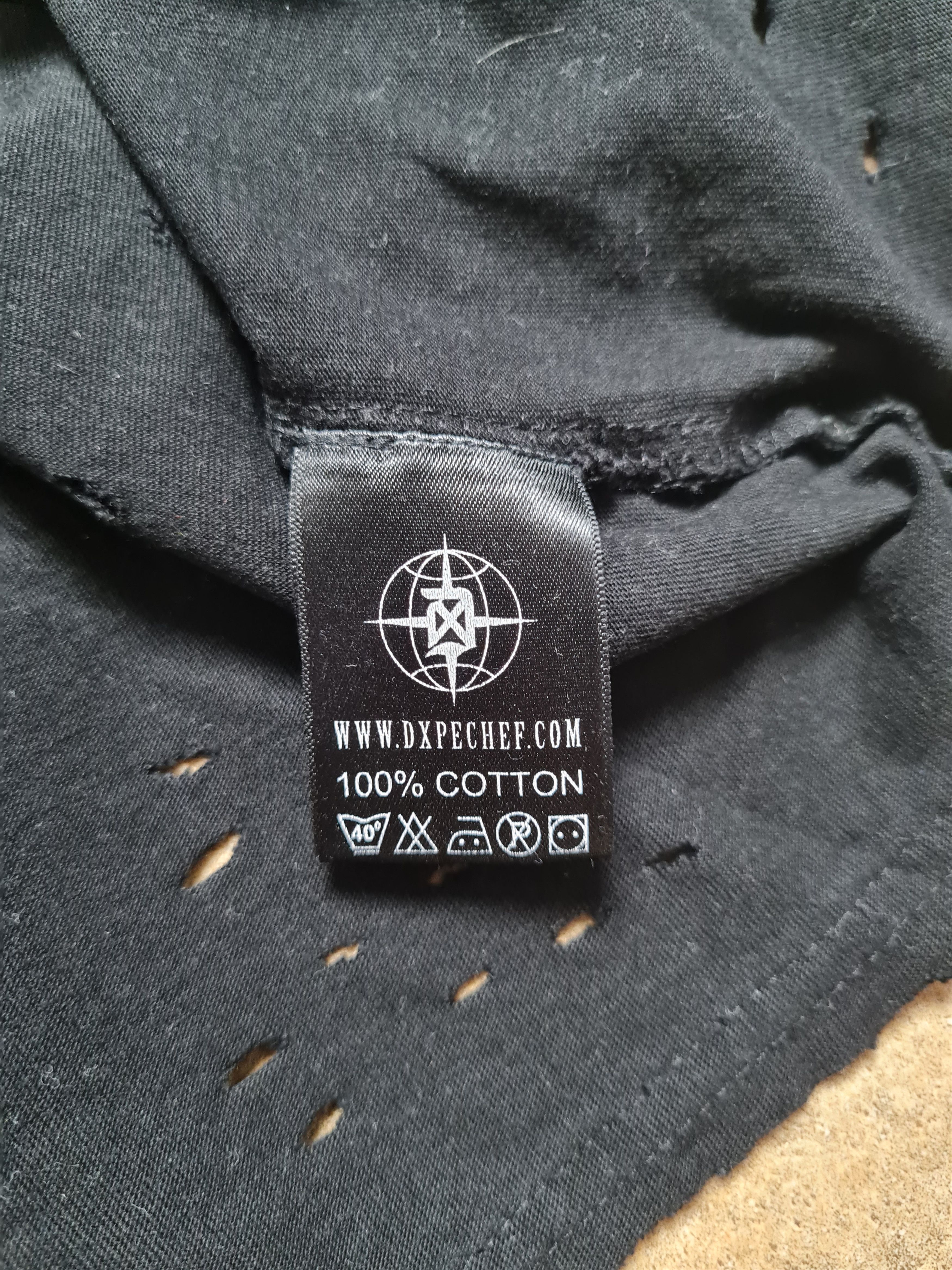 Dxpe Chef Dxpe Chef Distressed Tee Heavy Metal Skull Grunge Punk Goth Size US M / EU 48-50 / 2 - 13 Thumbnail