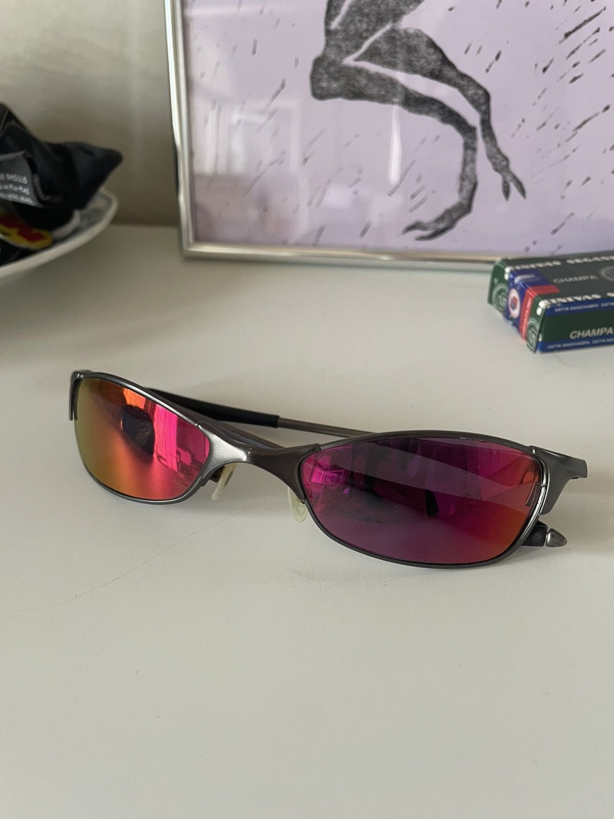 Oakley Vintage Oakley wiretap Size ONE SIZE - 1 Thumbnail