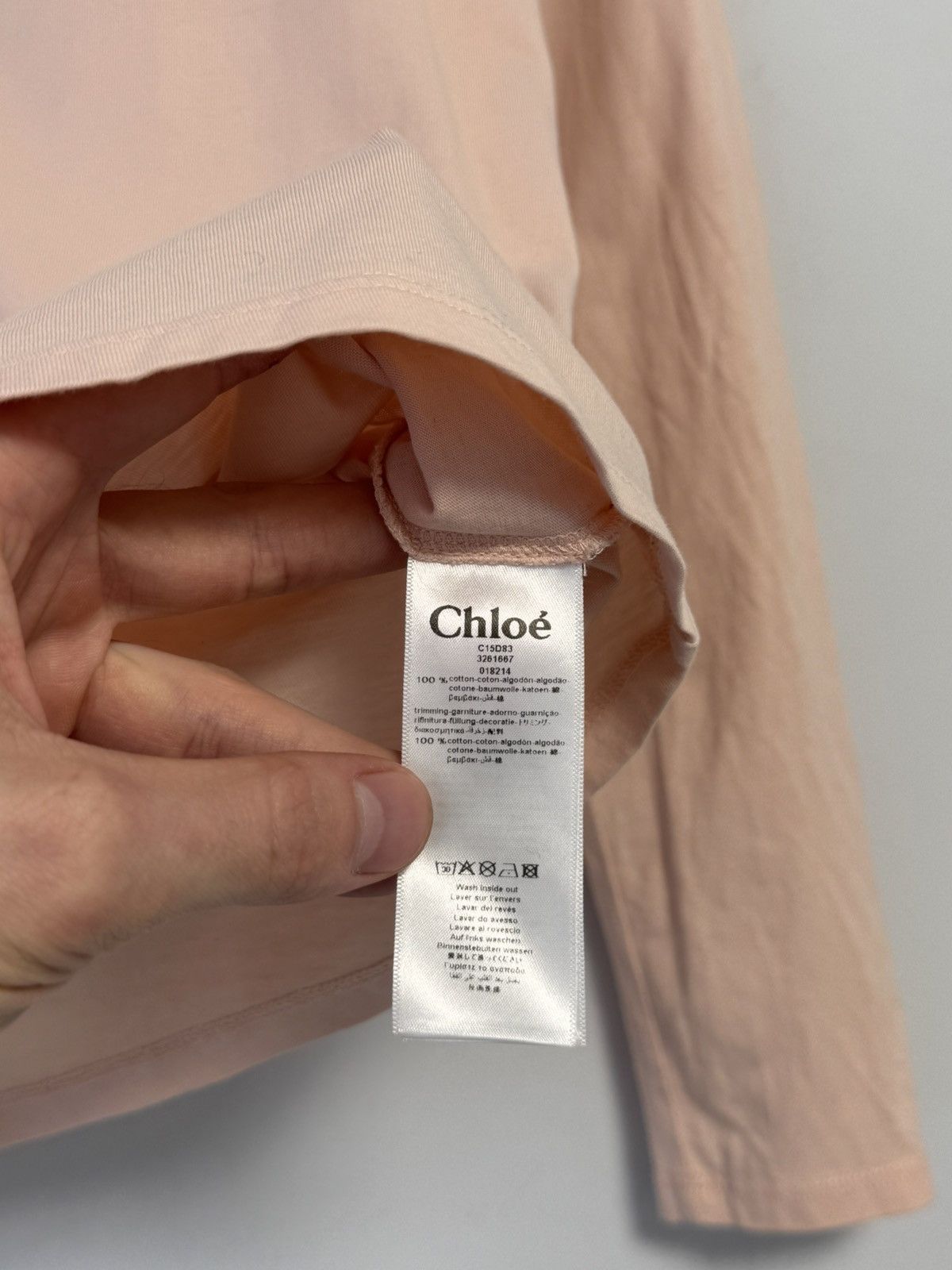 Chloe Chloe Long Sleeve Pink style Size S / US 4 / IT 40 - 9 Thumbnail