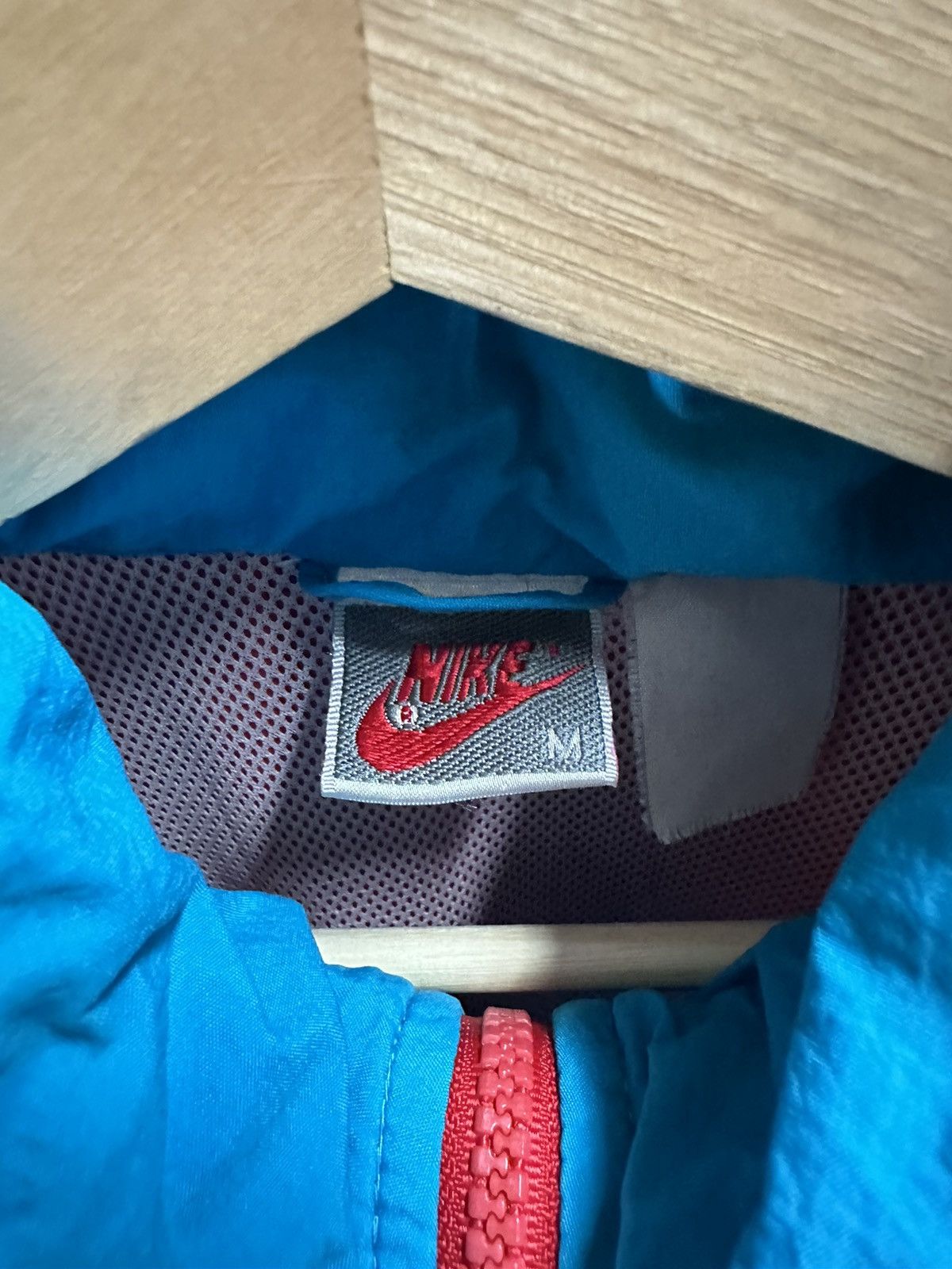 Nike × Vintage Vintage Nike Split Colour Zip-up Jacket Medium Size US M / EU 48-50 / 2 - 3 Thumbnail